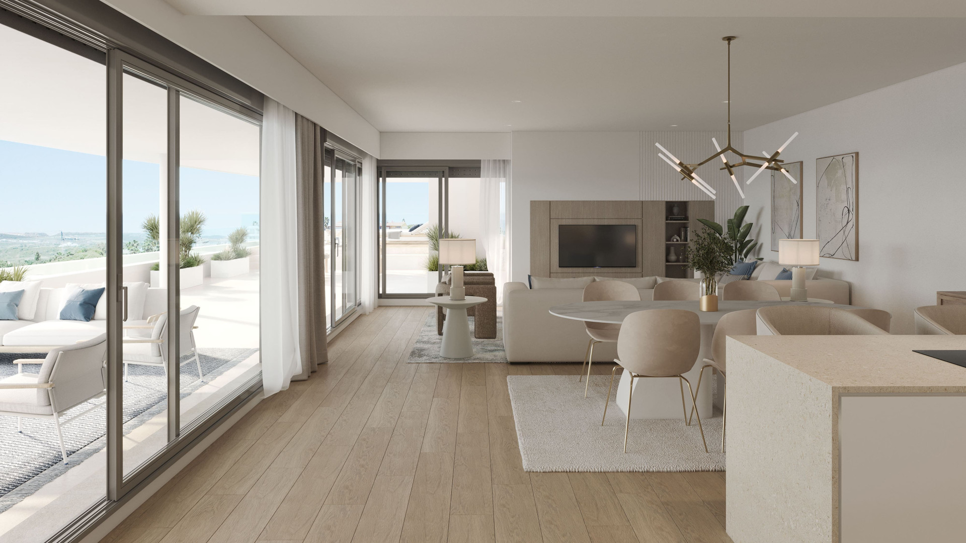 Apartment 2 Bedrooms 2 Bathrooms in Estepona, Costa del Sol