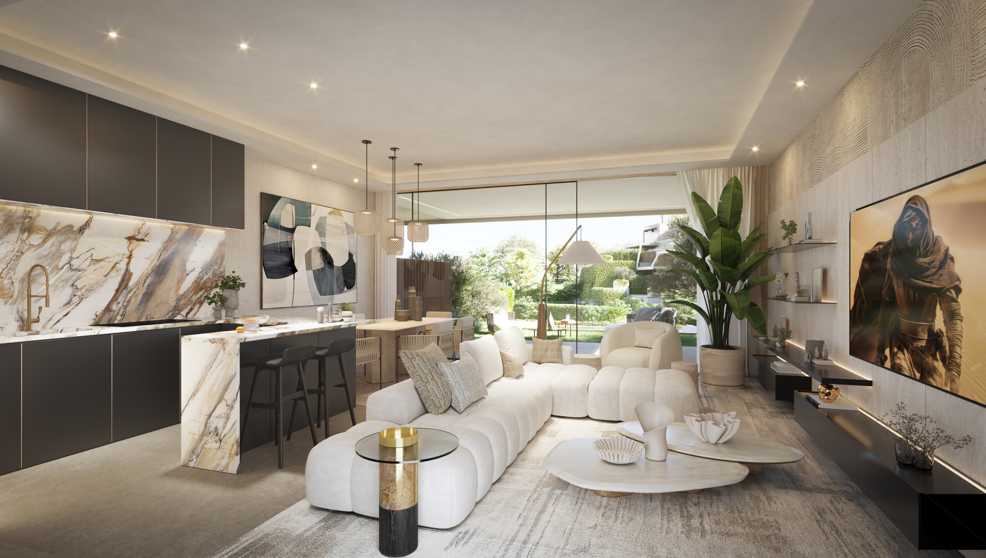 Town House 3 Bedrooms 3 Bathrooms in Marbella, Costa del Sol