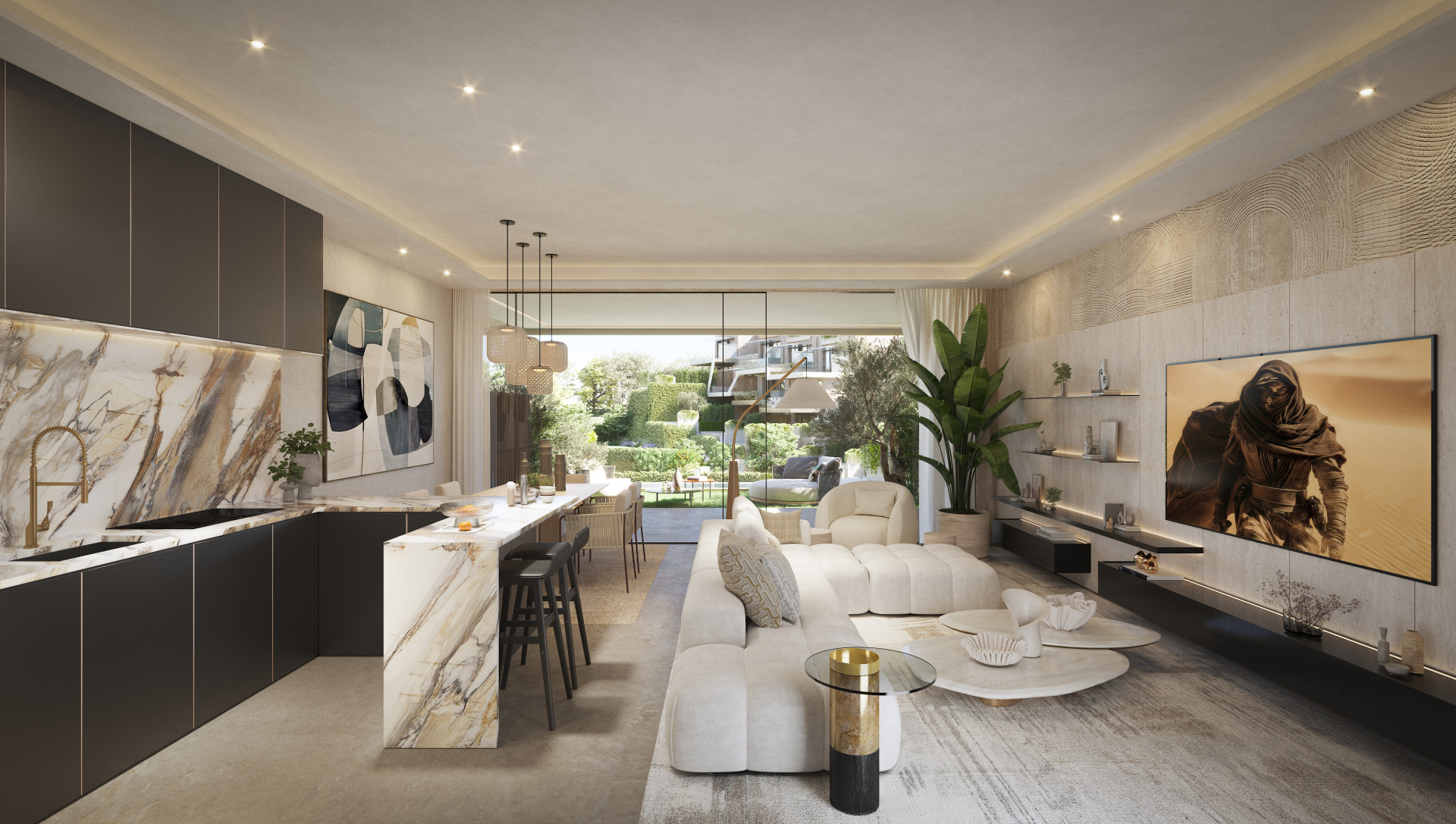 Town House 3 Bedrooms 3 Bathrooms in Marbella, Costa del Sol
