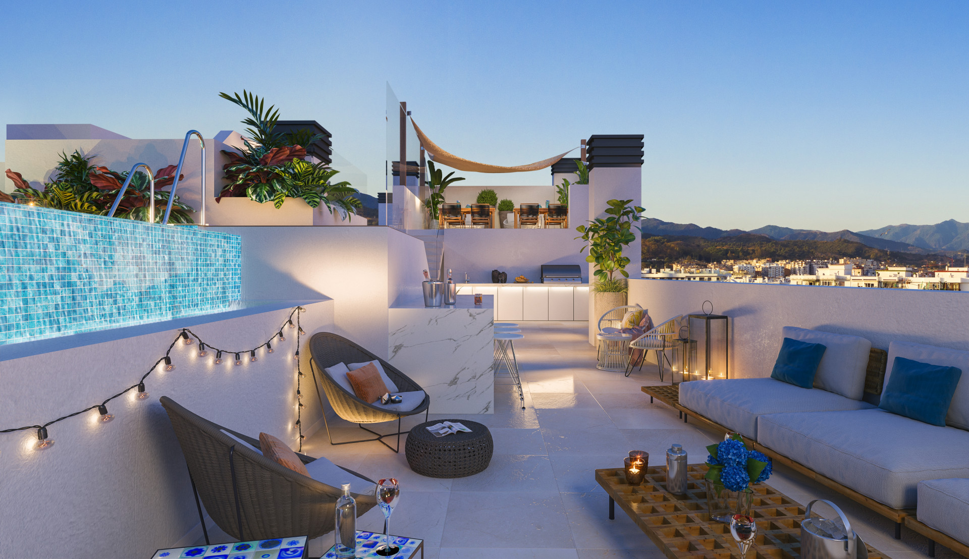 Apartment 2 Bedrooms 2 Bathrooms in Estepona, Costa del Sol