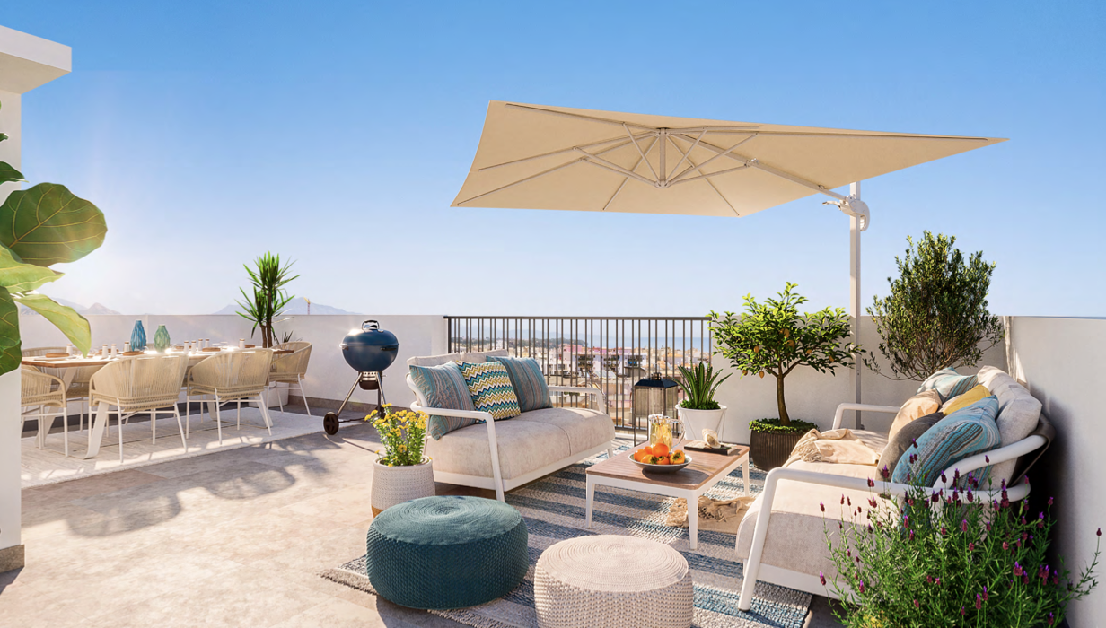 Apartment 2 Bedrooms 2 Bathrooms in Estepona, Costa del Sol