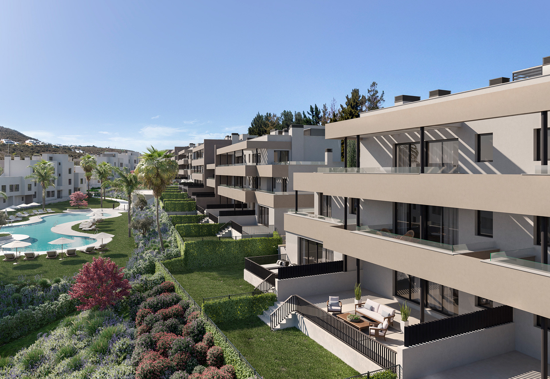 Apartment 2 Bedrooms 2 Bathrooms in Casares, Costa del Sol