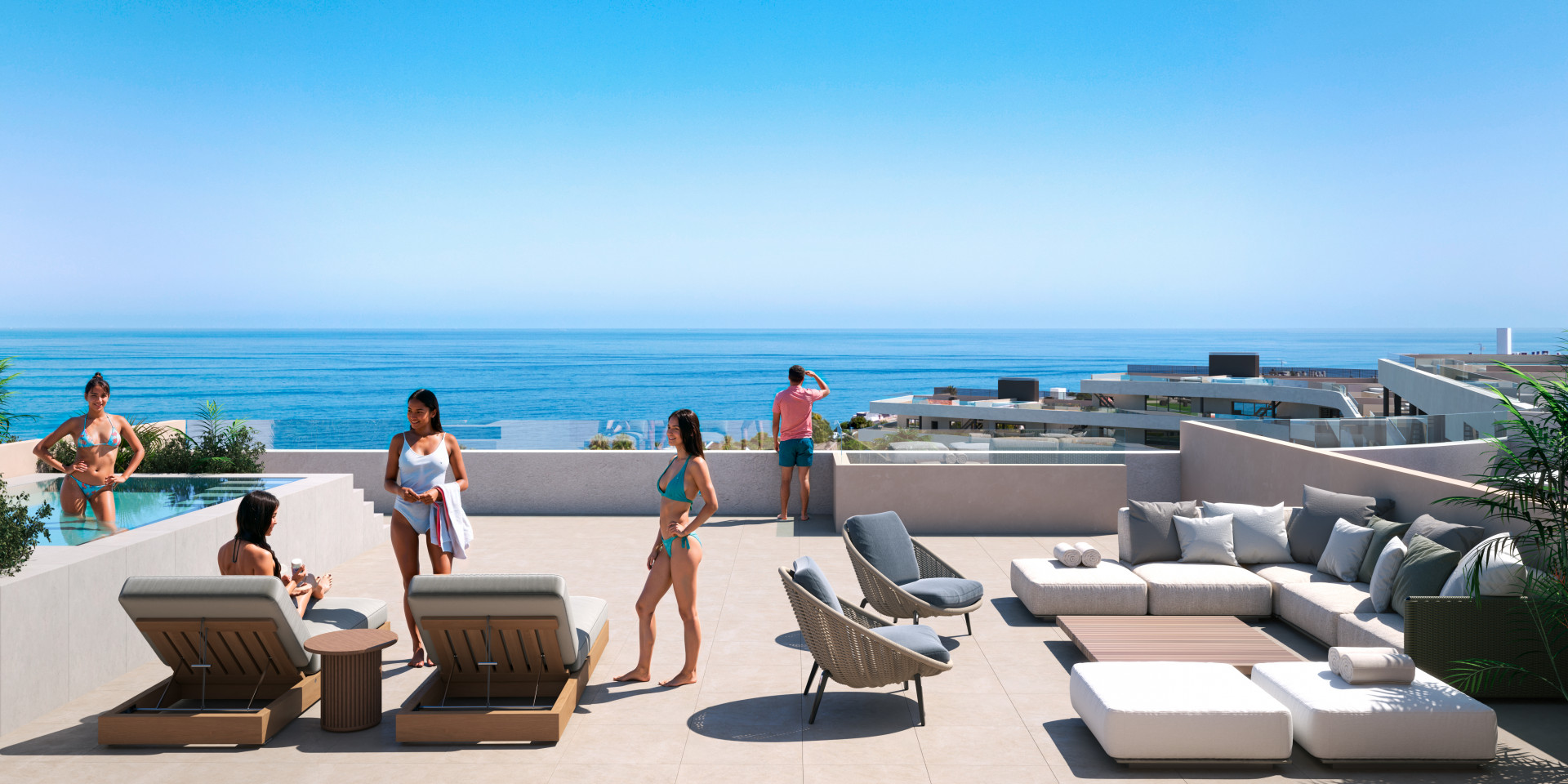 Apartment 3 Bedrooms 2 Bathrooms in Manilva, Costa del Sol
