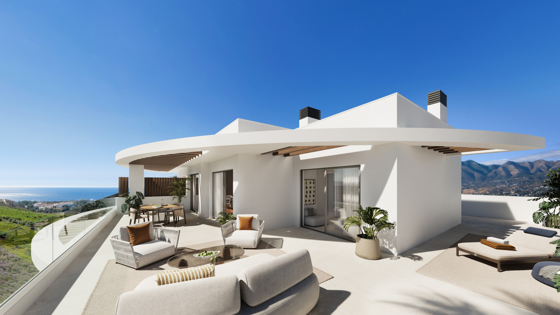 Apartment 2 Bedrooms 2 Bathrooms in Mijas, Costa del Sol