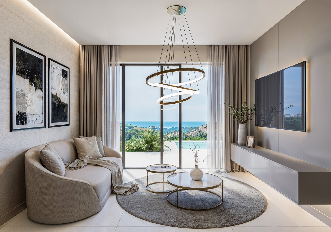 Villa 3 Bedrooms 5 Bathrooms in Casares, Costa del Sol