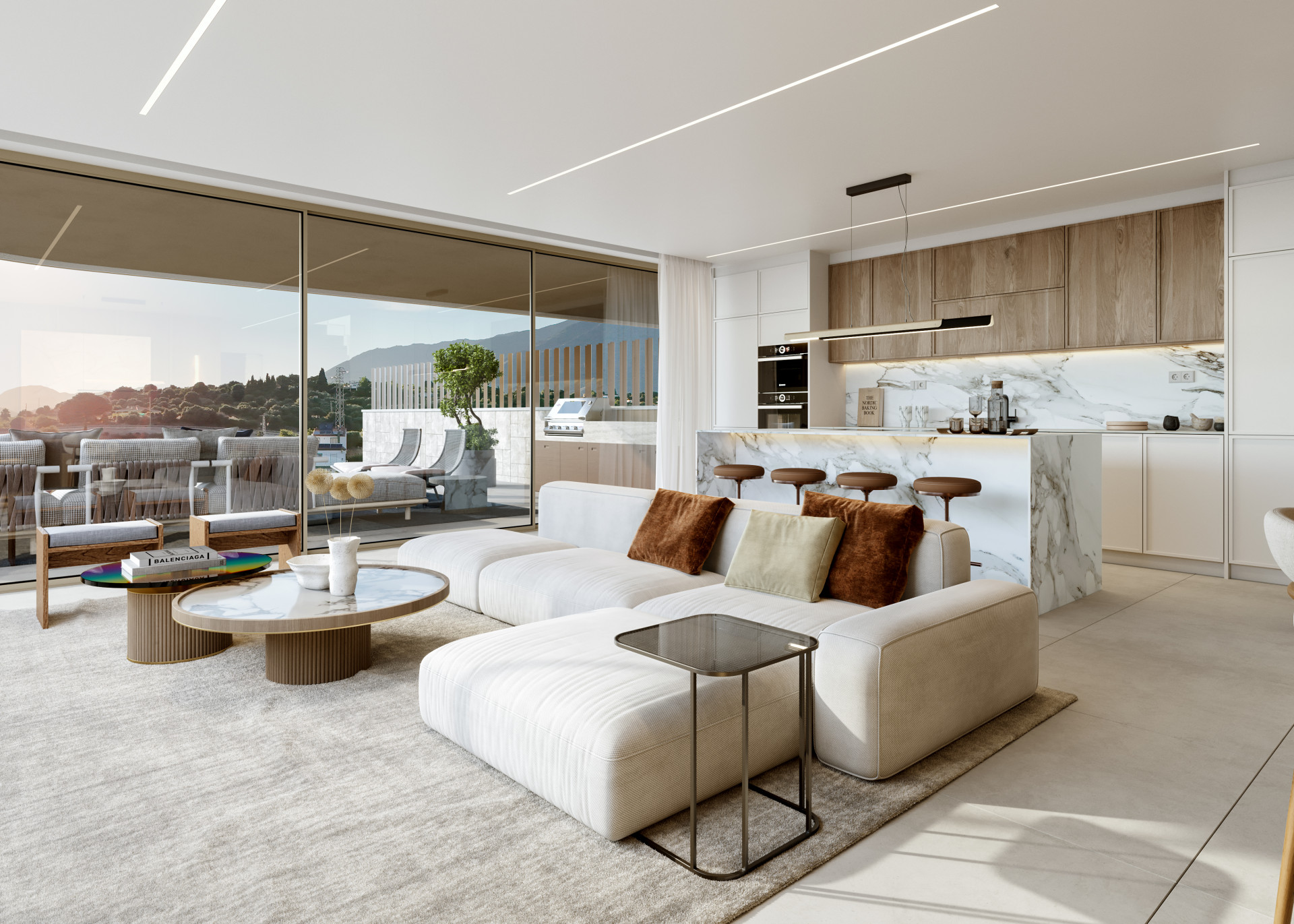 Apartment 3 Bedrooms 3 Bathrooms in Marbella, Costa del Sol