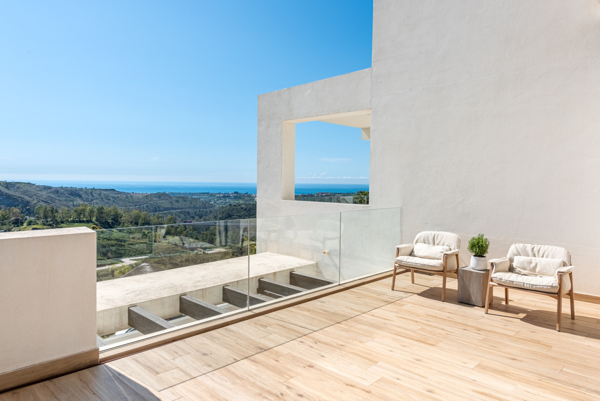 Penthouse de 4 dormitorios en Marbella Club Hills