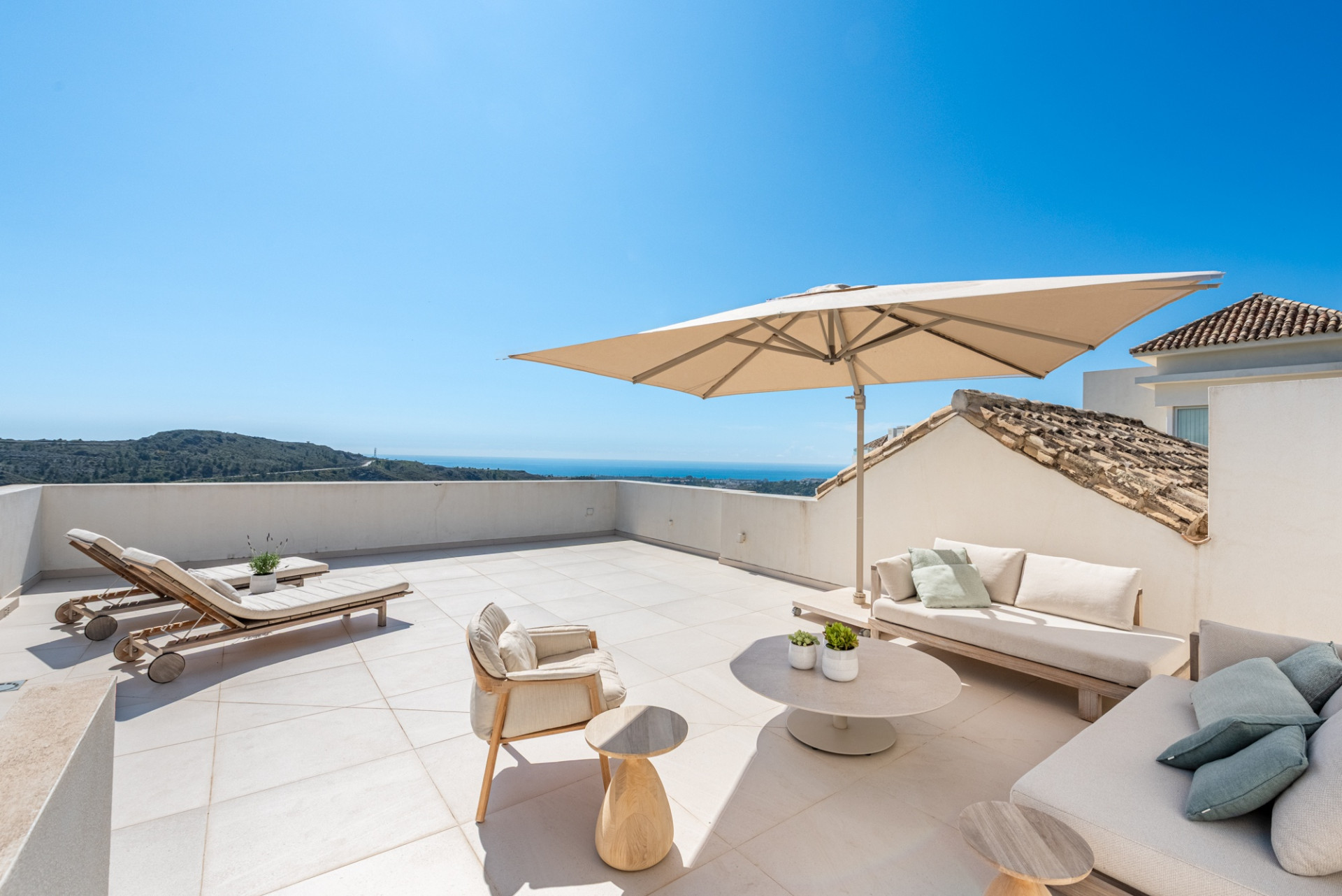 Penthouse de 4 dormitorios en Marbella Club Hills