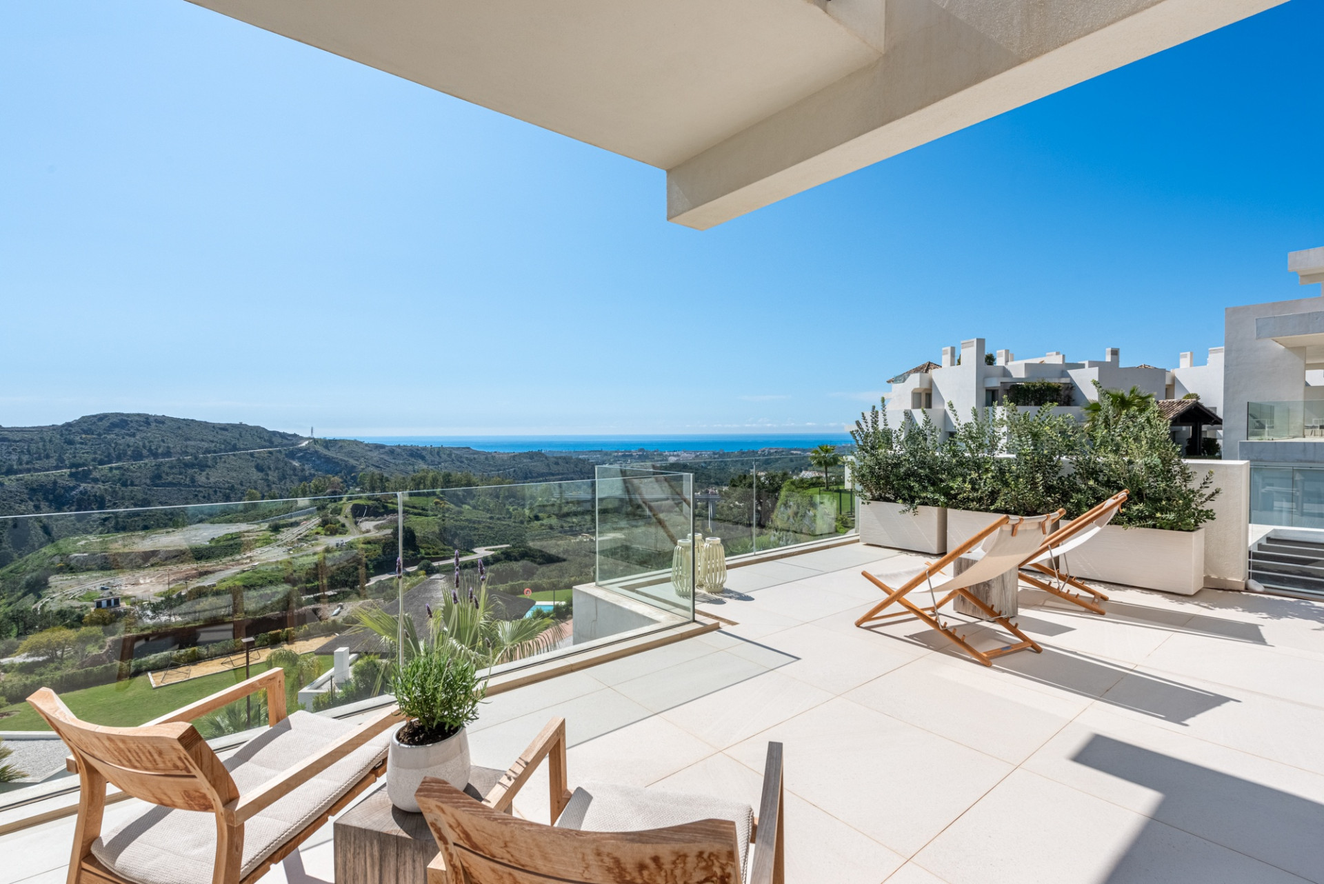 Penthouse de 4 dormitorios en Marbella Club Hills