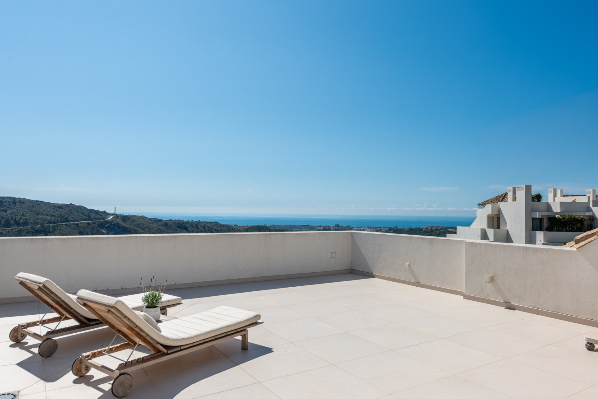 Penthouse de 4 dormitorios en Marbella Club Hills