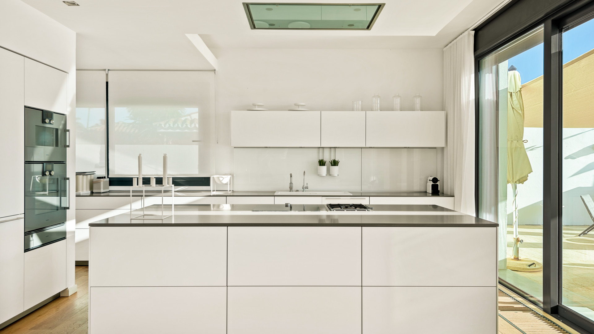 Spectacular South-East Facing Beachfront Villa with Direct Sea Access in Costabella, Marbella