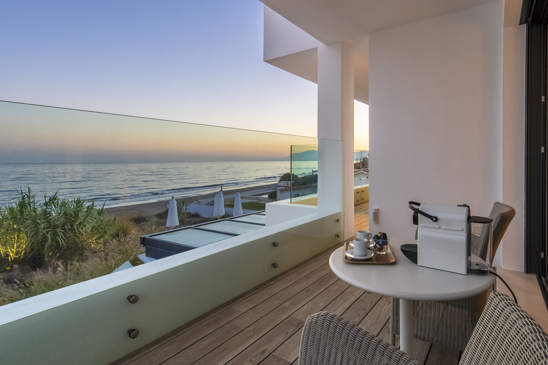 Spectacular South-East Facing Beachfront Villa with Direct Sea Access in Costabella, Marbella