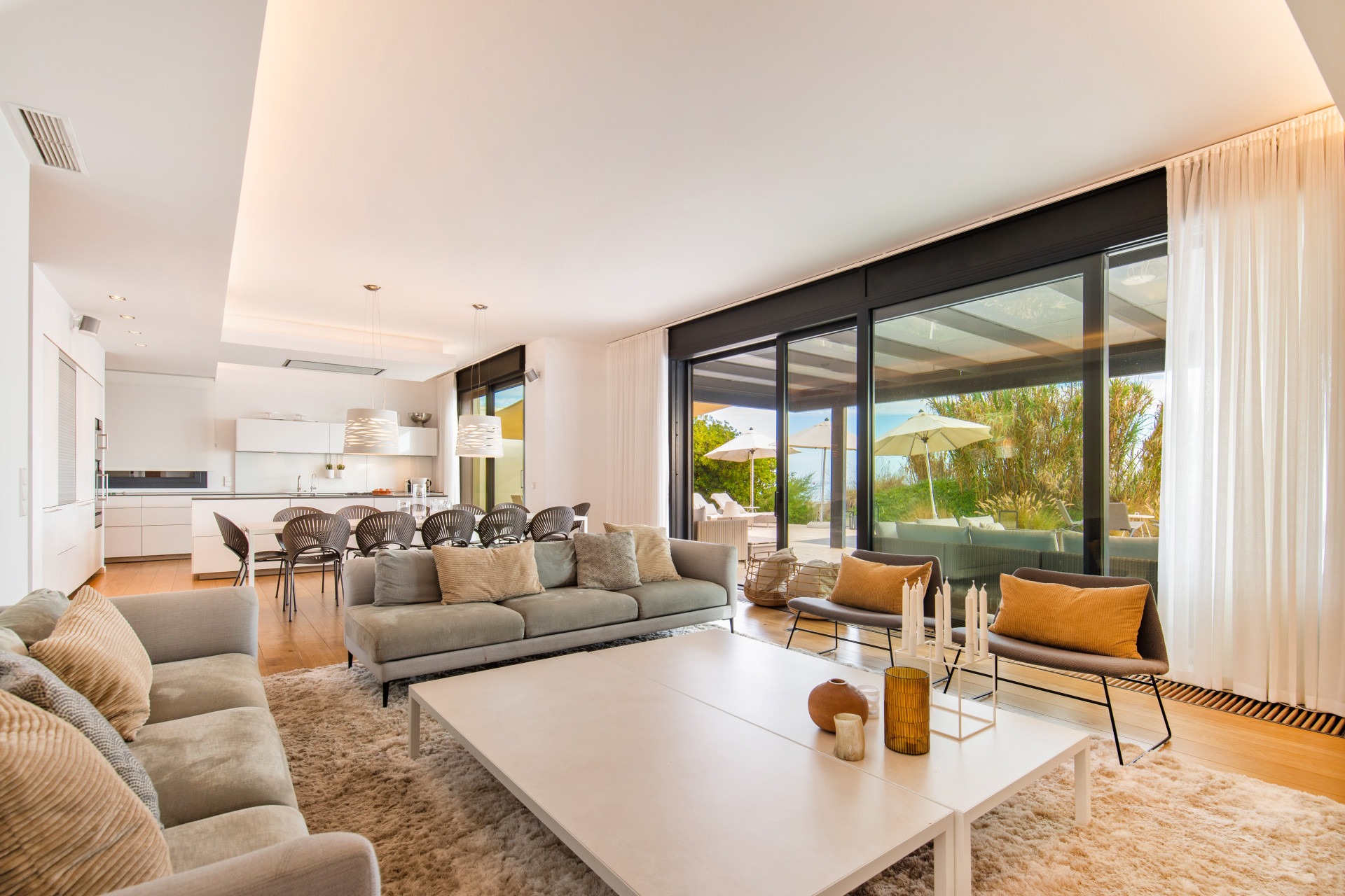 Spectacular South-East Facing Beachfront Villa with Direct Sea Access in Costabella, Marbella