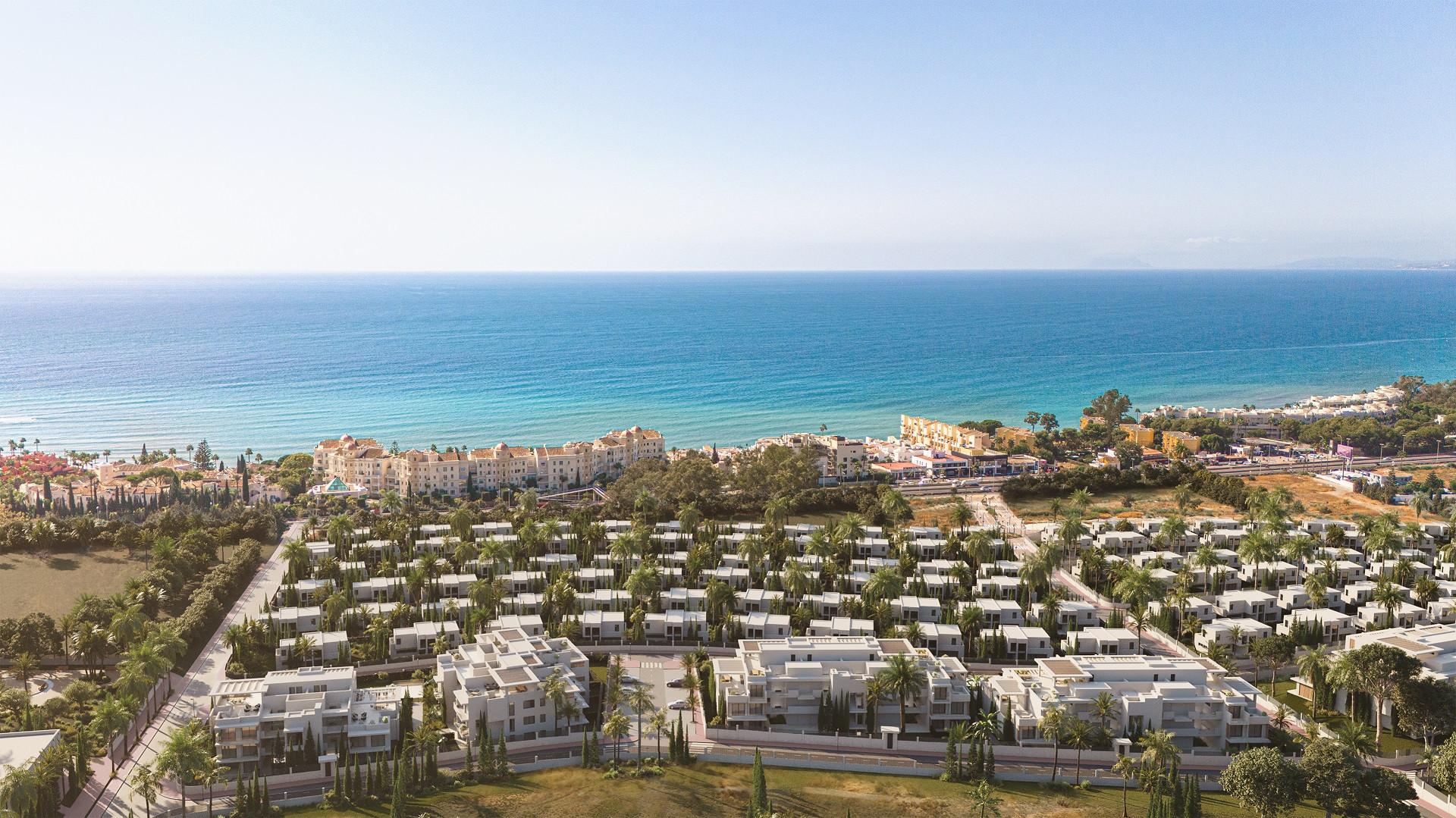 Exclusivos apartamentos con vistas al mar en la prestigiosa Nueva Milla de Oro de Estepona