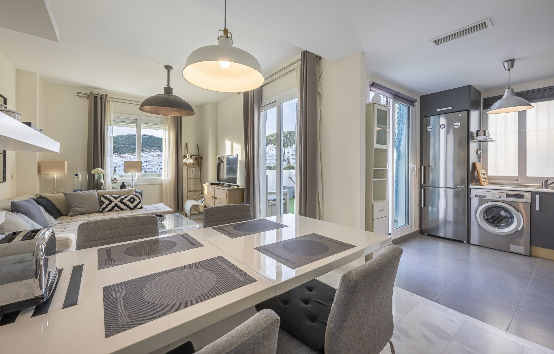 Beautiful Southwest-Facing Two-Bedroom Apartment Overlooking Valle Romano Golf Course