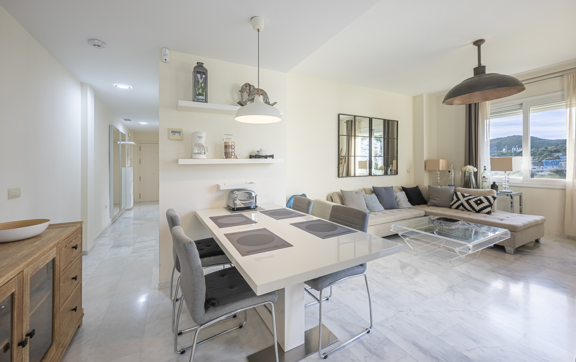 Beautiful Southwest-Facing Two-Bedroom Apartment Overlooking Valle Romano Golf Course