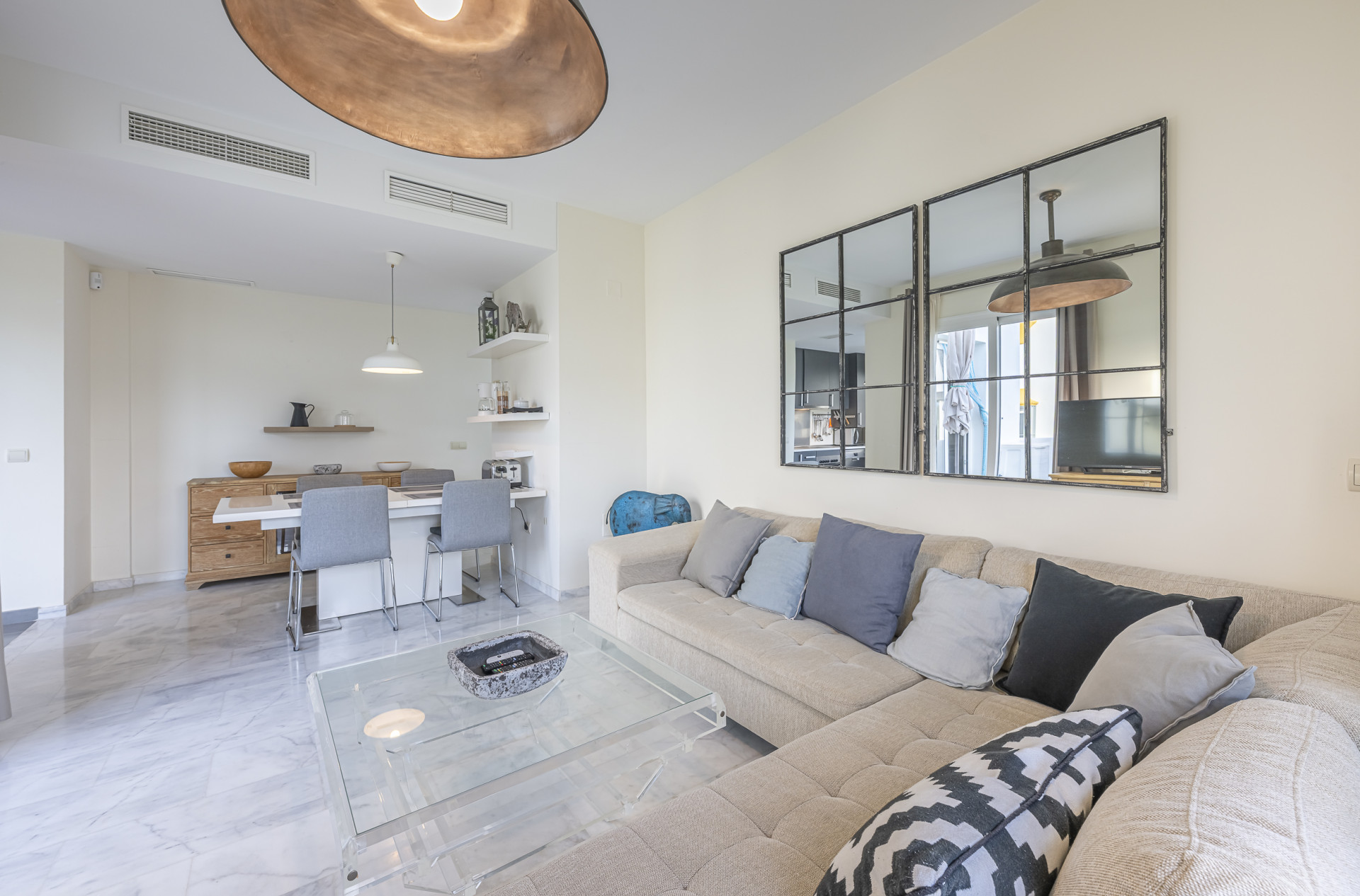 Beautiful Southwest-Facing Two-Bedroom Apartment Overlooking Valle Romano Golf Course