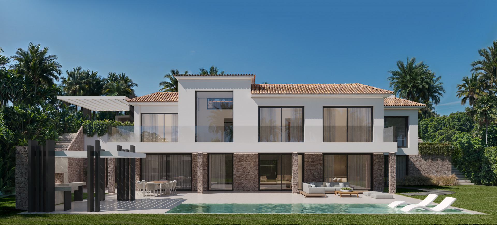 Villa Merisa – Elegancia Contemporánea en Nueva Andalucía, Marbella