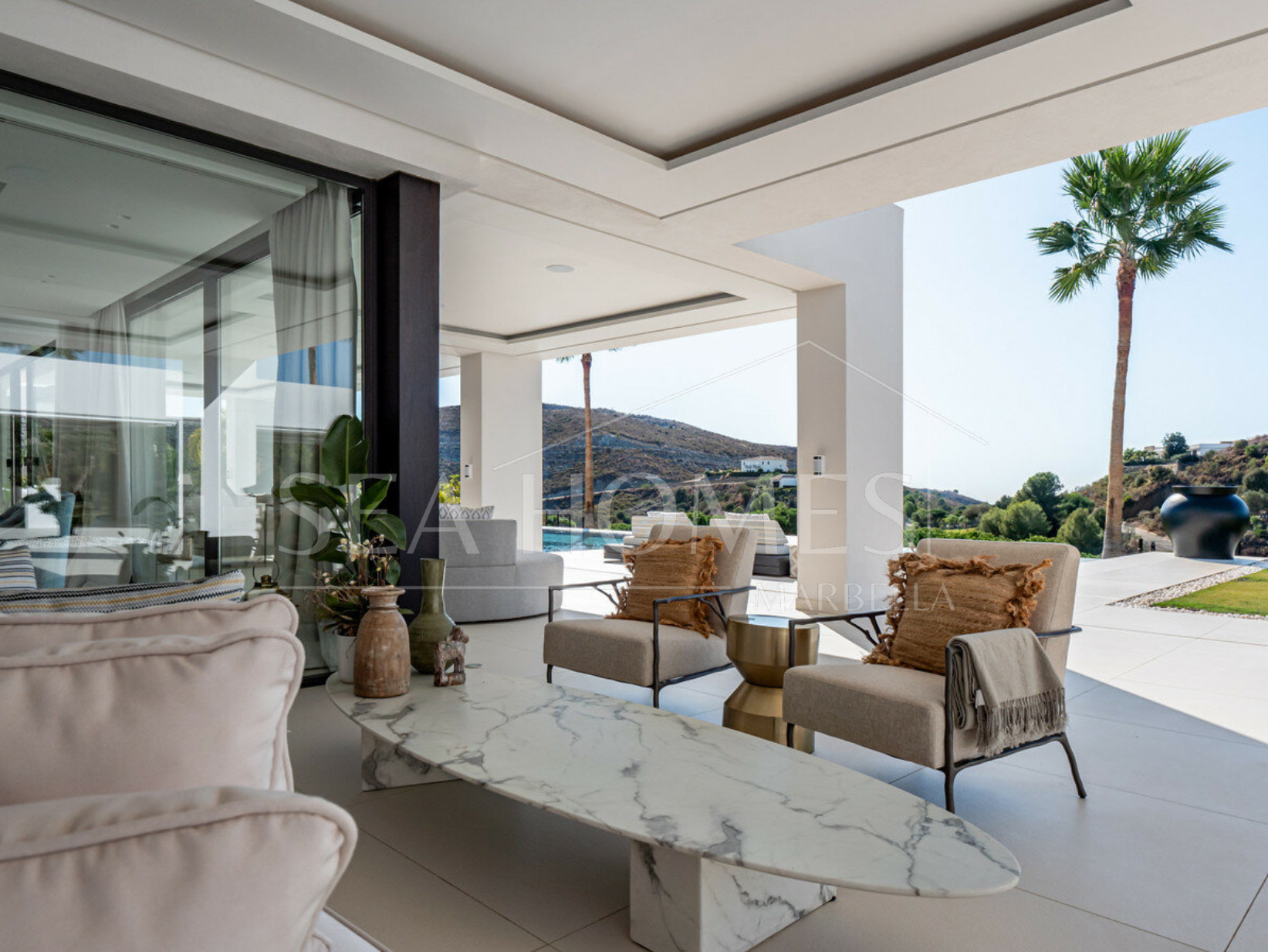 Villa with sea views Marbella golf country club