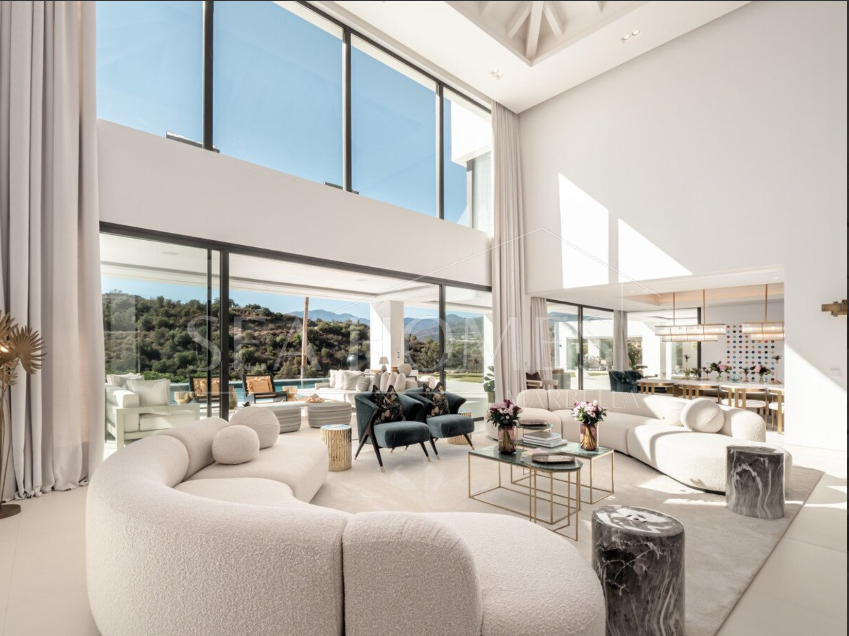 Villa with sea views Marbella golf country club