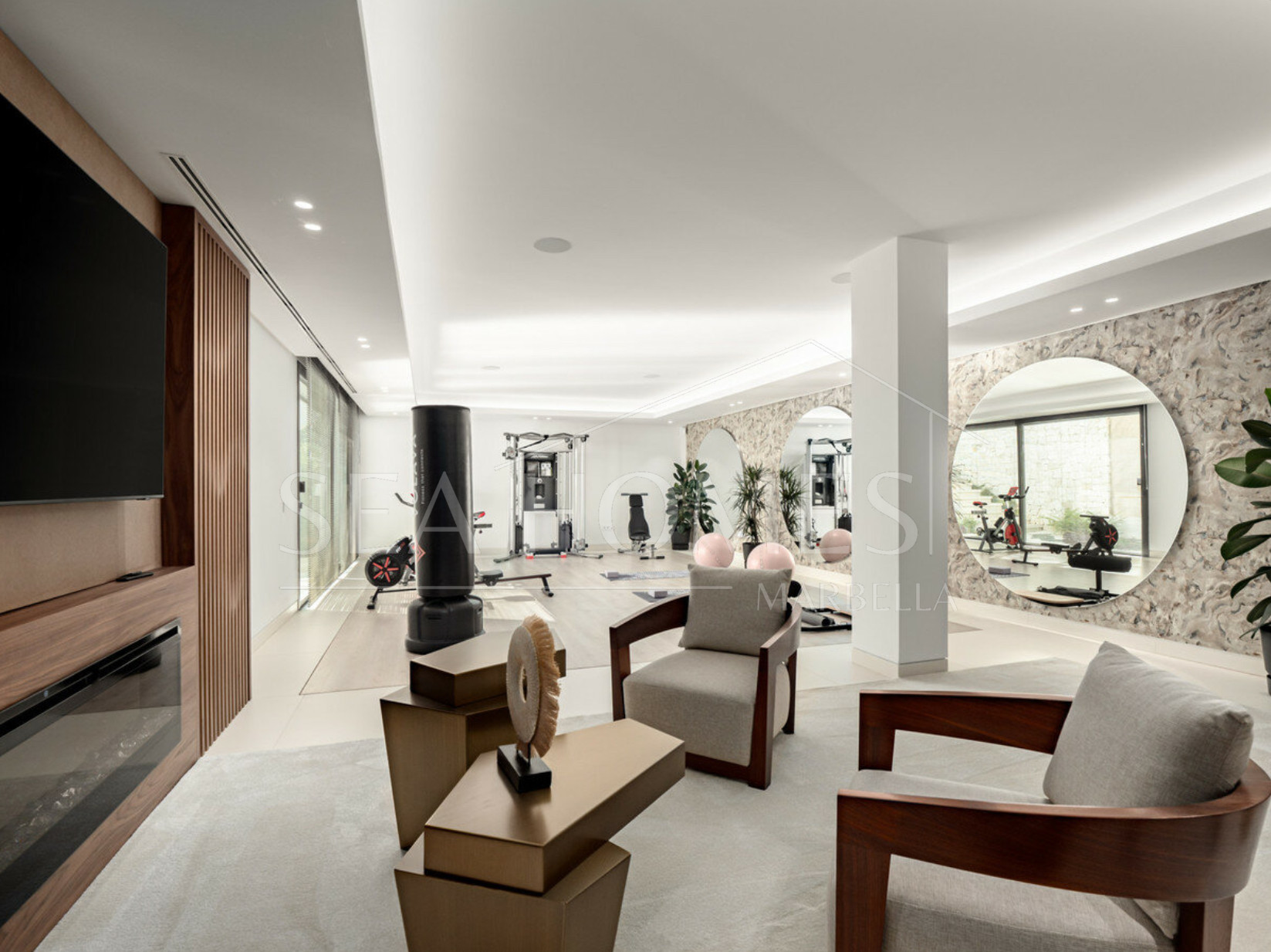 Villa with sea views Marbella golf country club