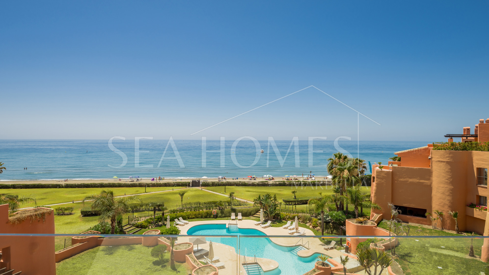 Los Monteros beachfront duplex  penthouse