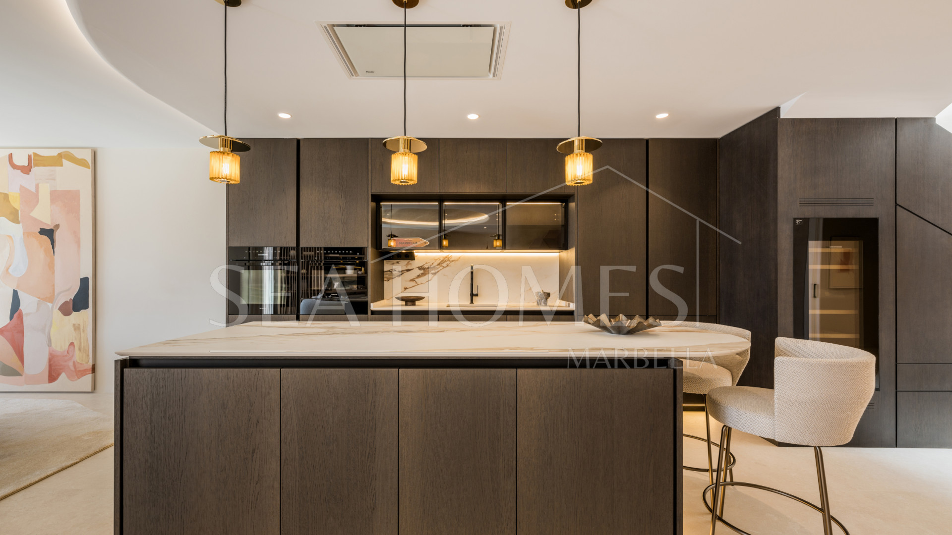 Los Monteros beachfront duplex  penthouse