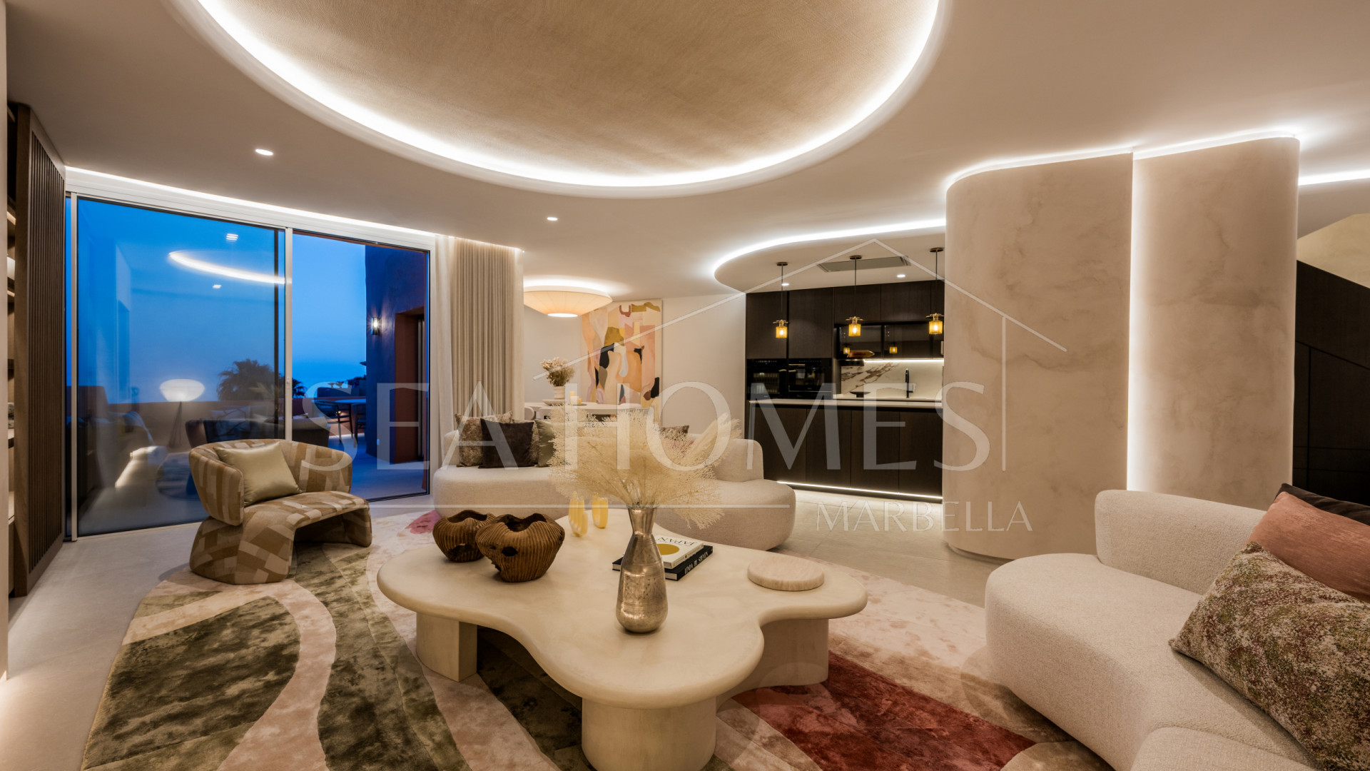 Los Monteros beachfront duplex  penthouse