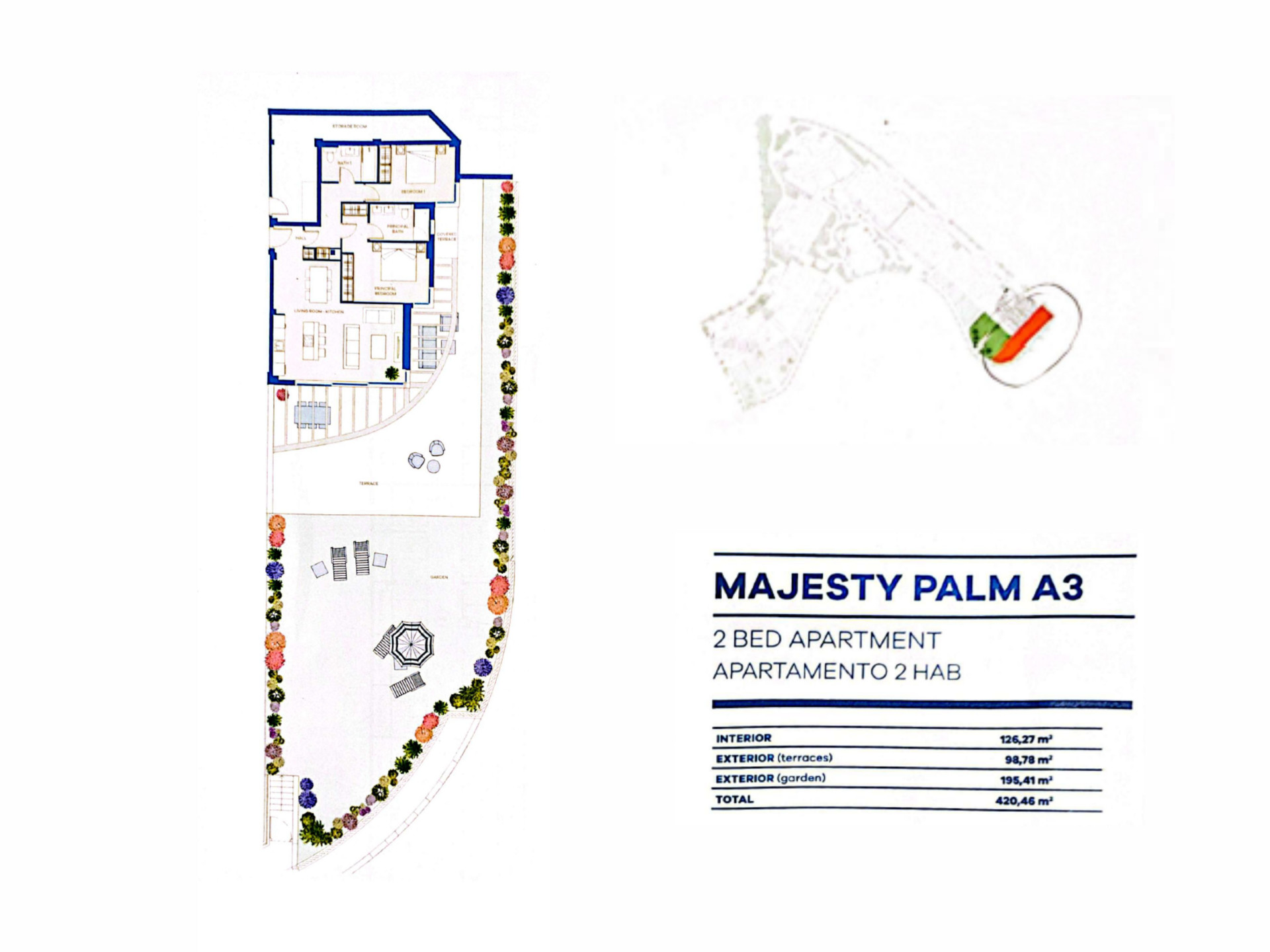 Exclusive Ground Floor Apartment in Royal Palms Beach – Delivery in October 2025 – Corner 2 Bedroom Apartment