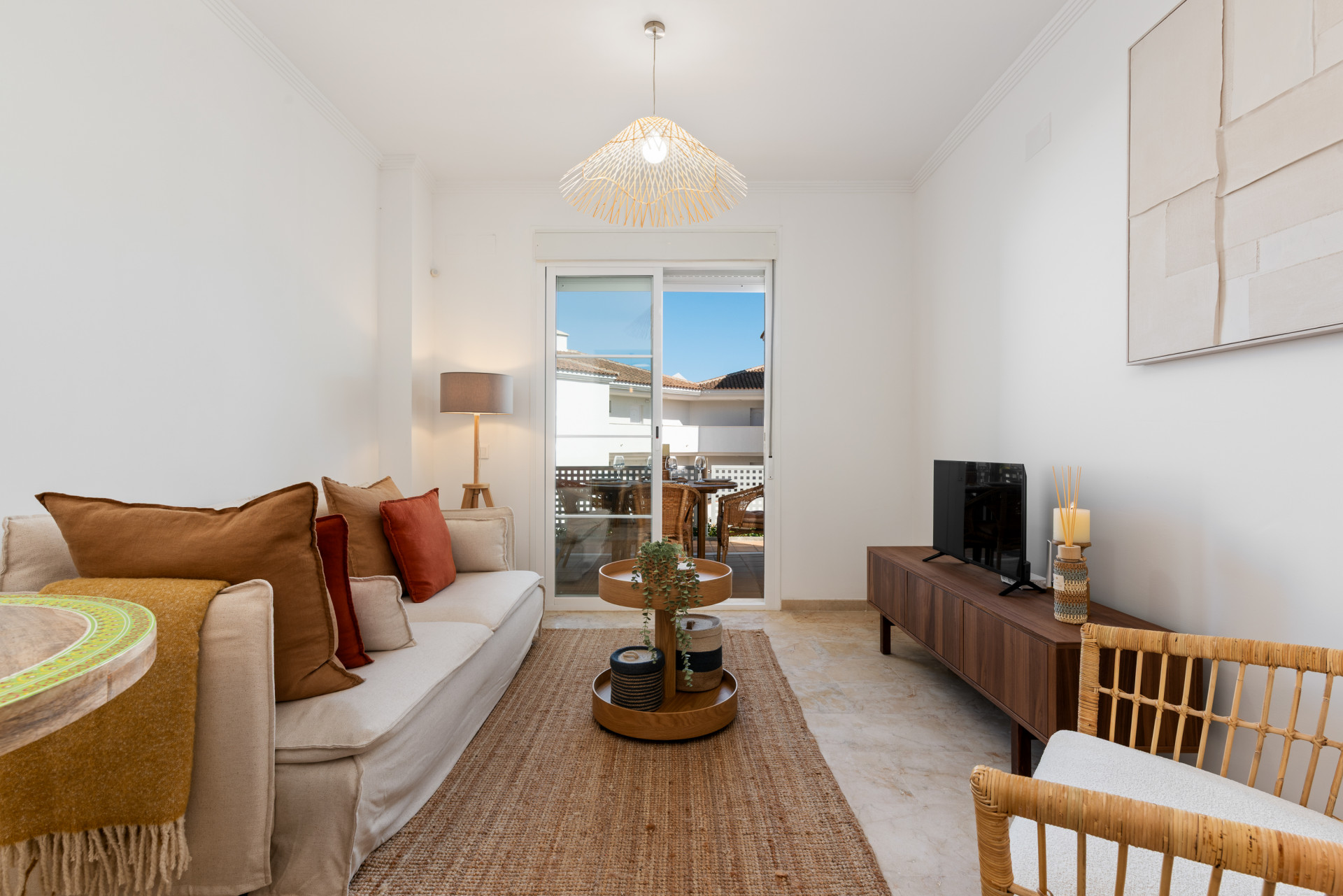 Elegante apartamento de dos dormitorios en Manilva