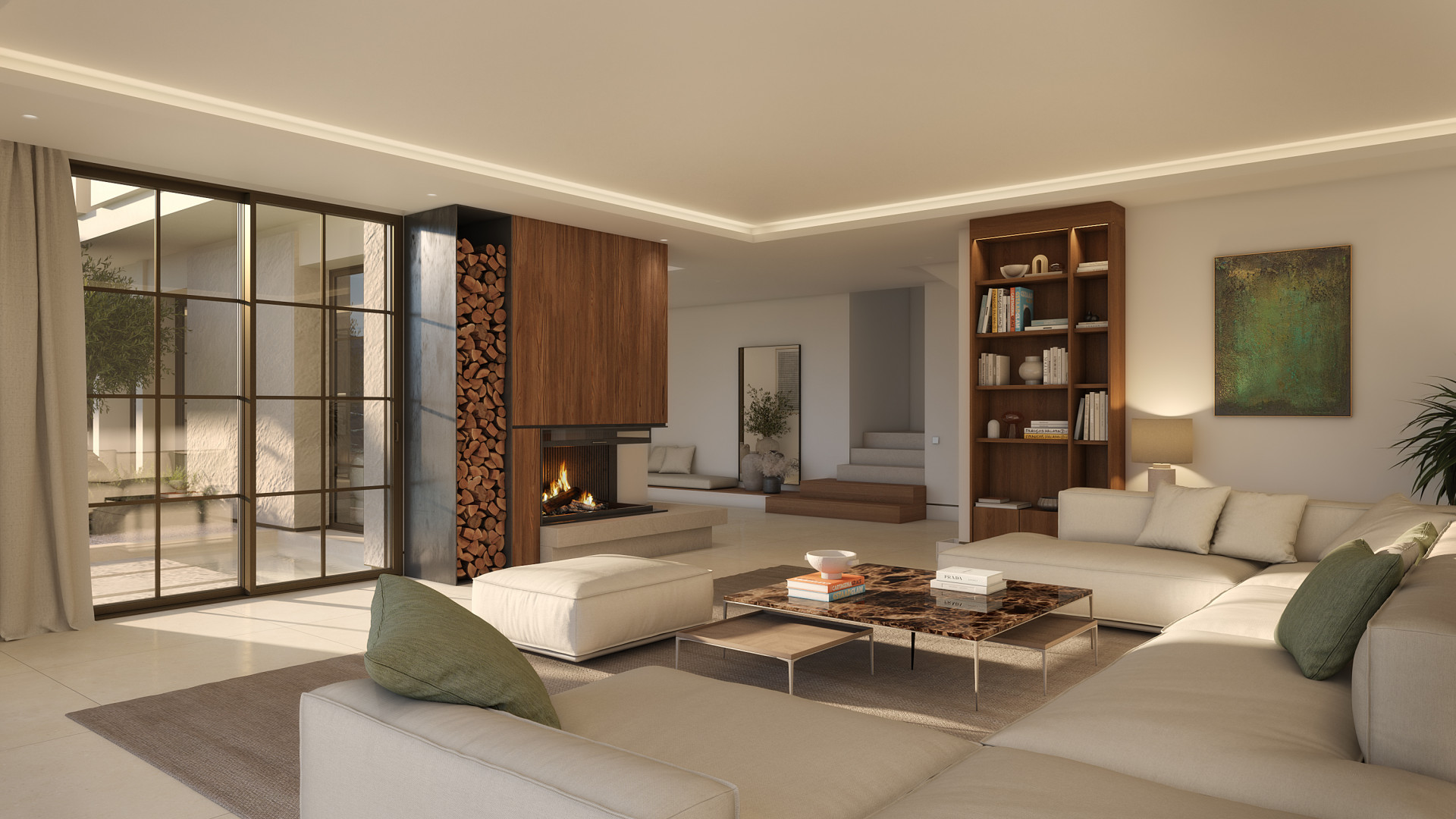 Elegante villa nueva sobre plano en Marbella Club Golf Resort