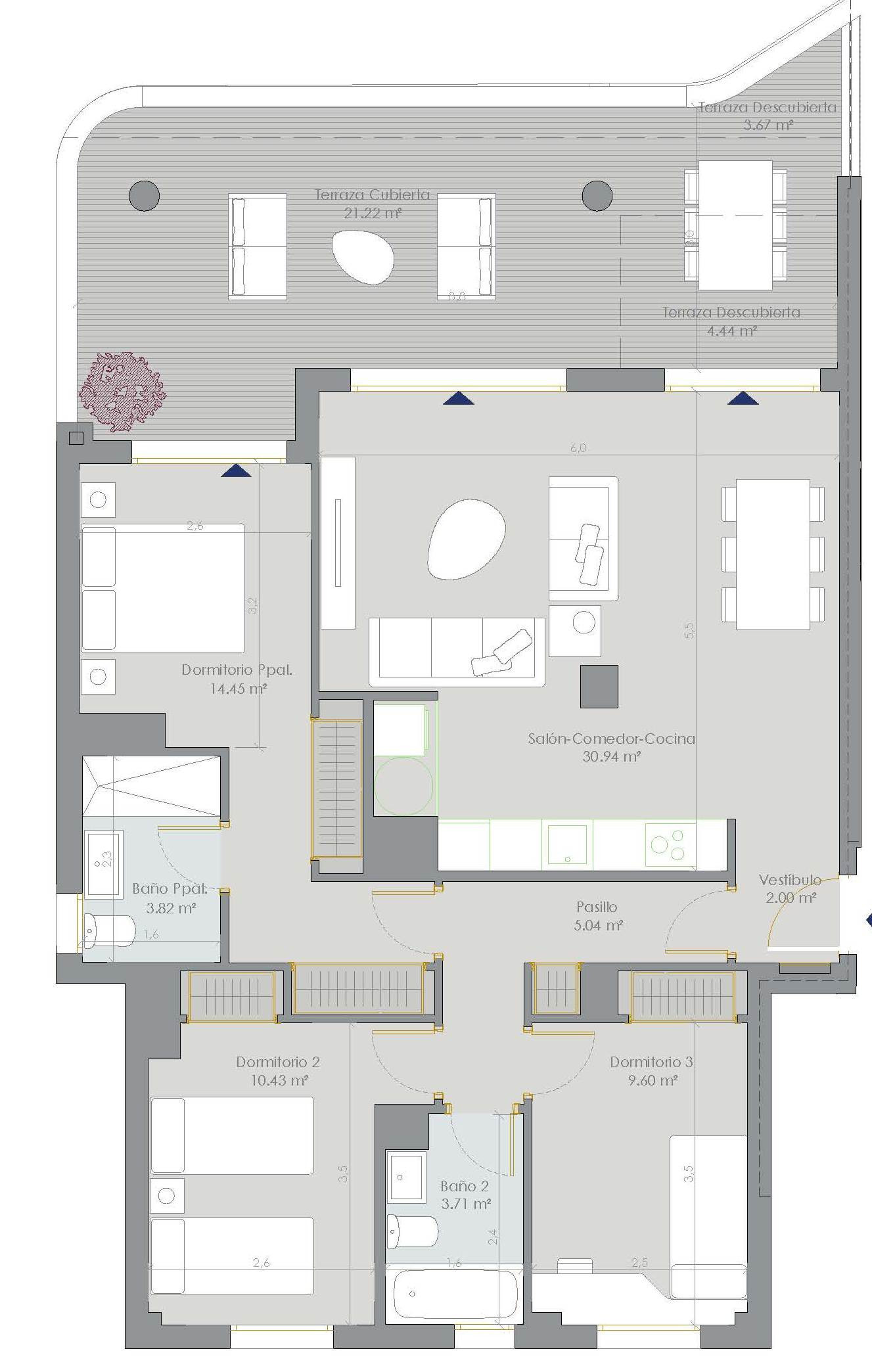 Image 30: apartamento For sale, Estepona, €439,000 [HFM-CL10120]