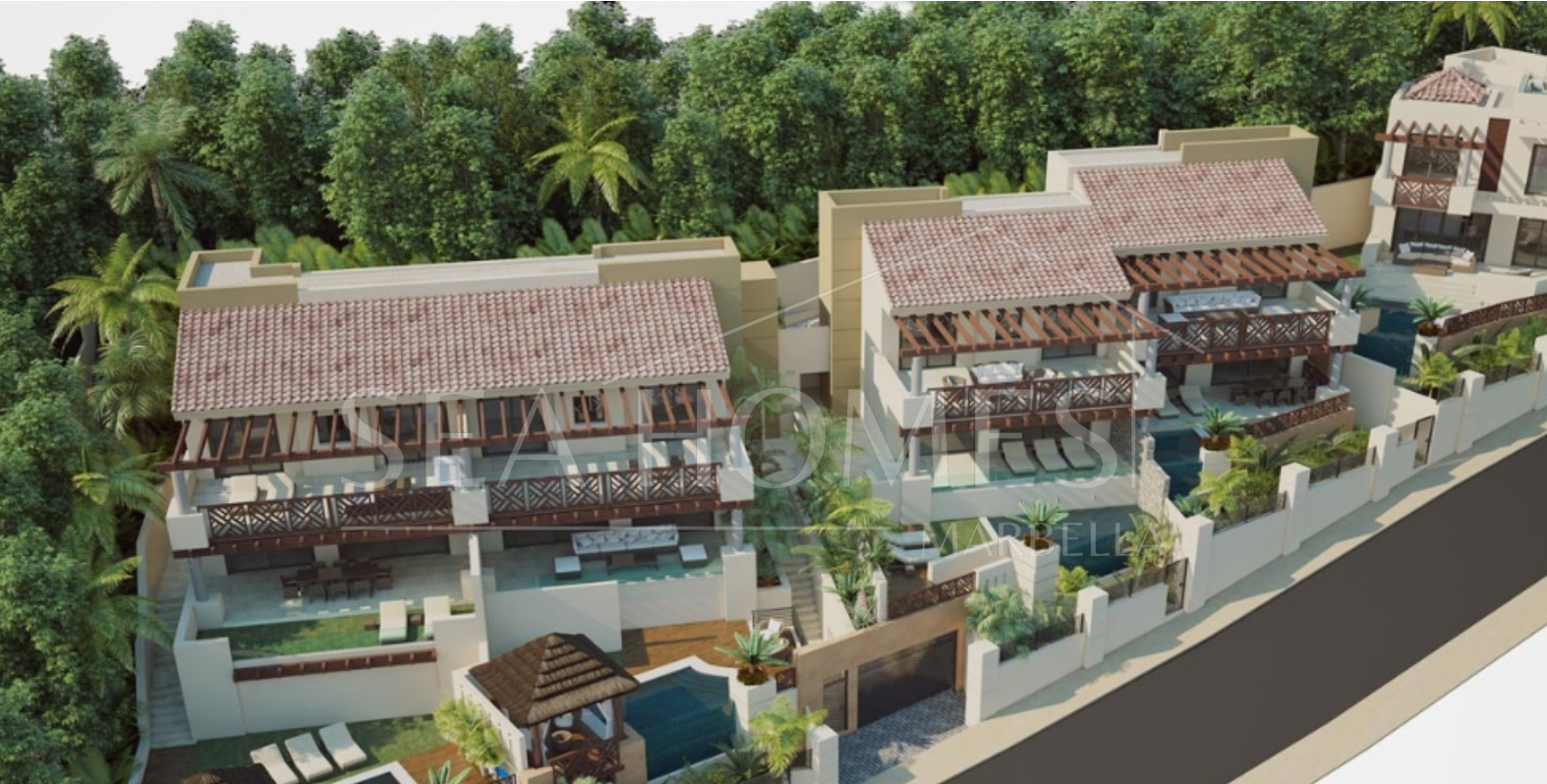 SEMI-DETACHED VILLA IN THE CENTER OF MARBELLA