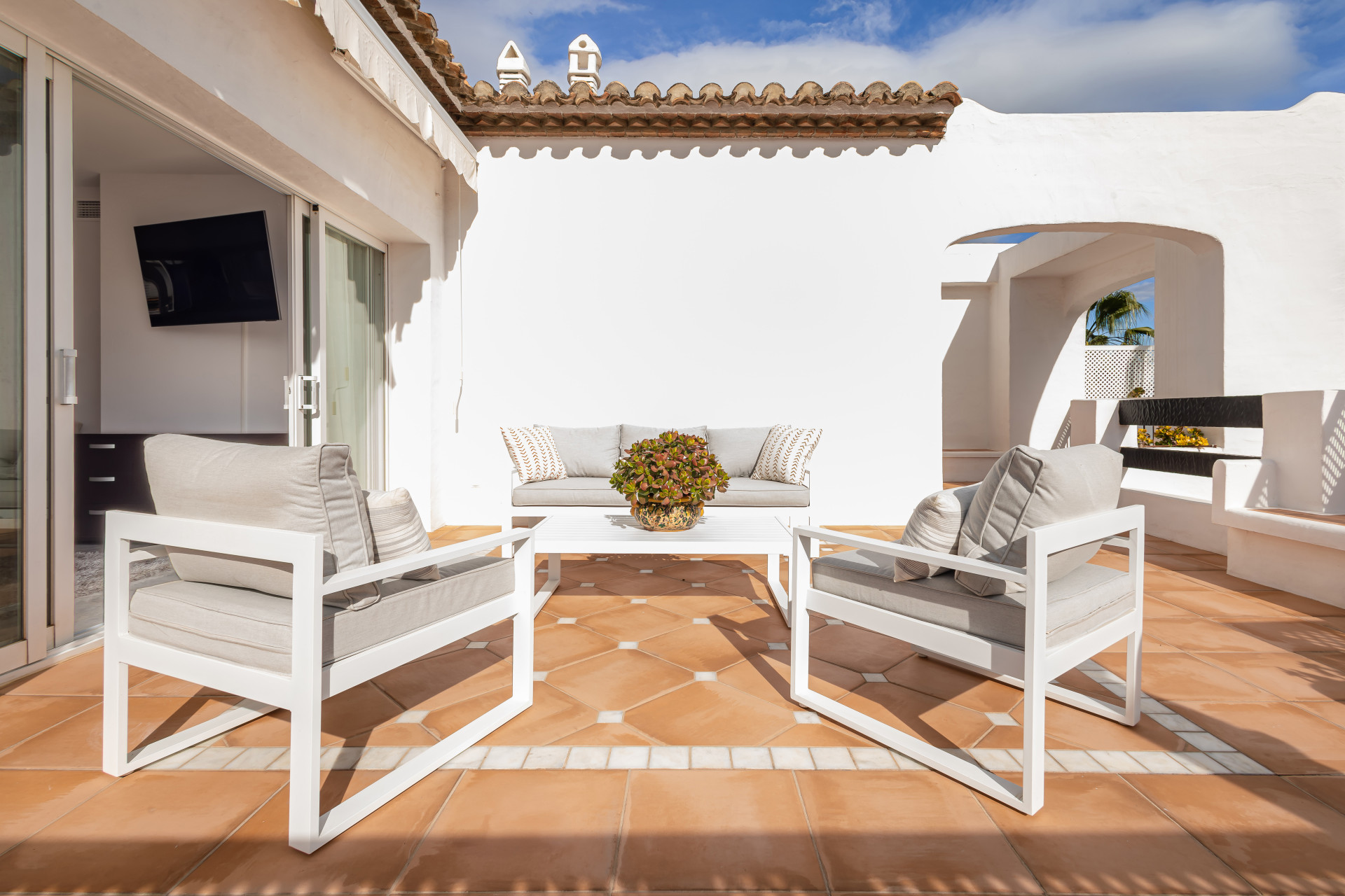 4 Dormitorio Ático dúplex en venta en Marina Puente Romano | Henger Inmobiliaria