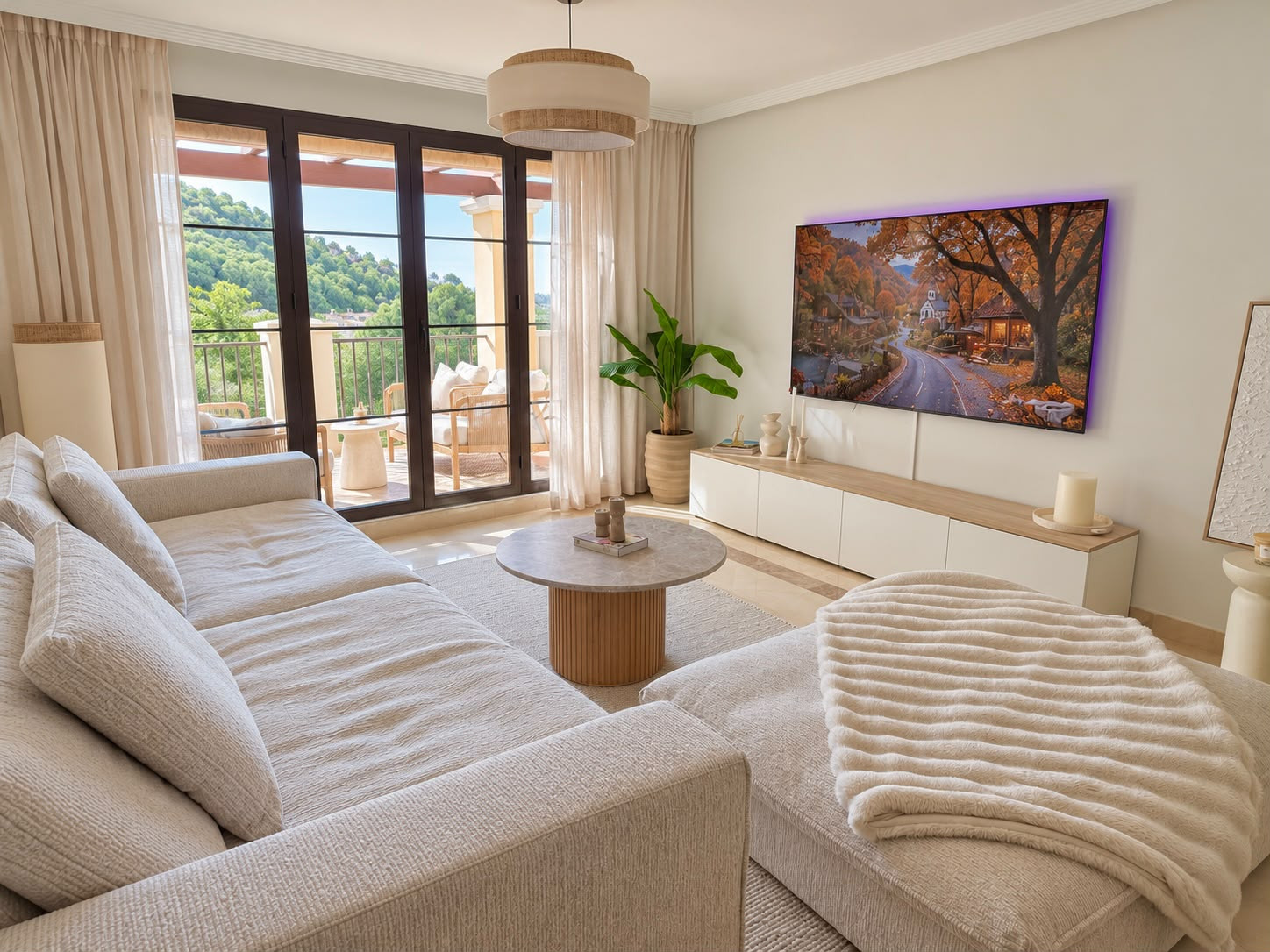 Charming South-Facing Penthouse with Breathtaking Views and Private Rooftop Solarium in Los Arqueros, Benahavís