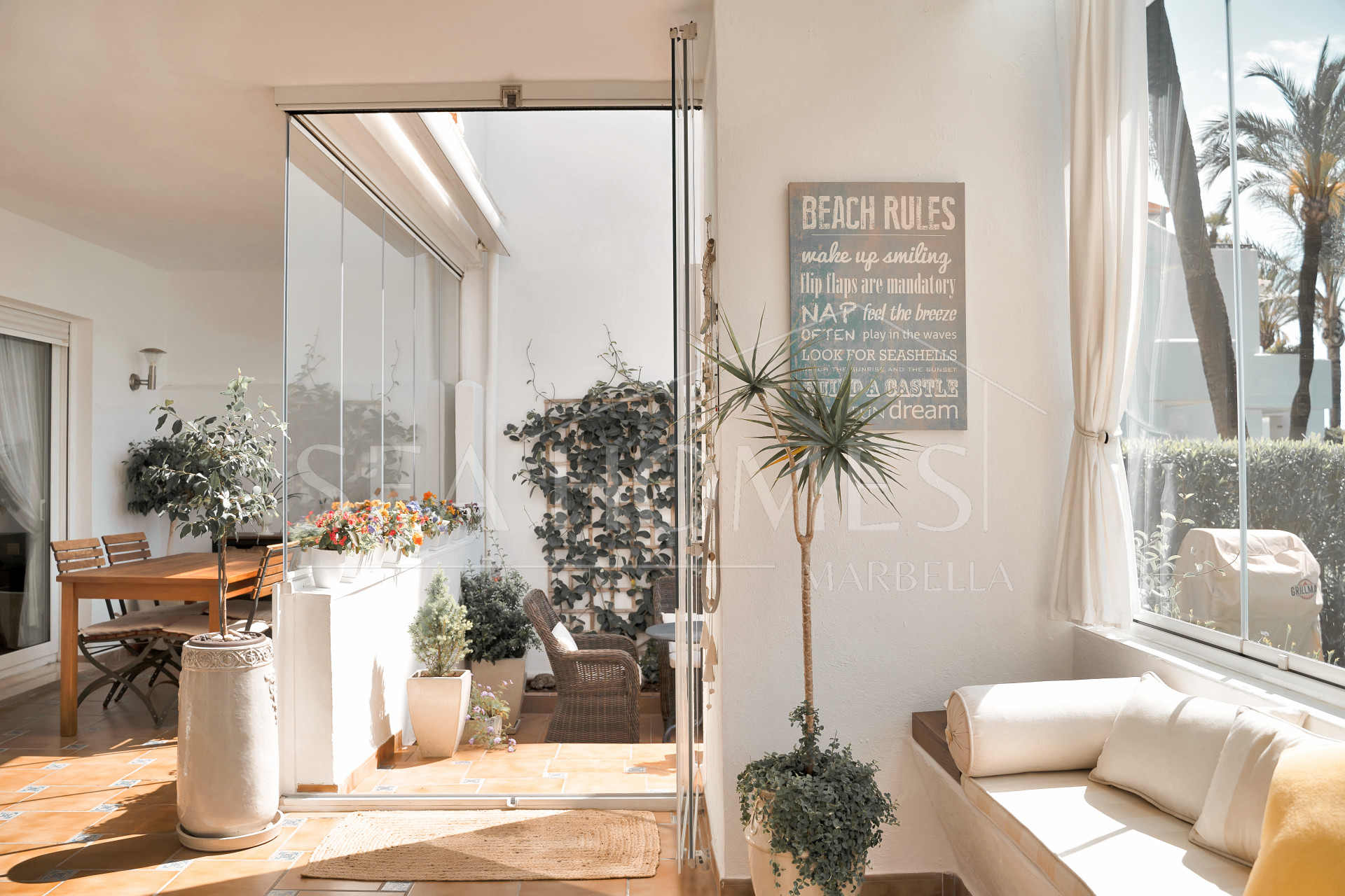 Los Monteros Palm Beach – Exclusive Front Line Beach, Ground Floor Apartment