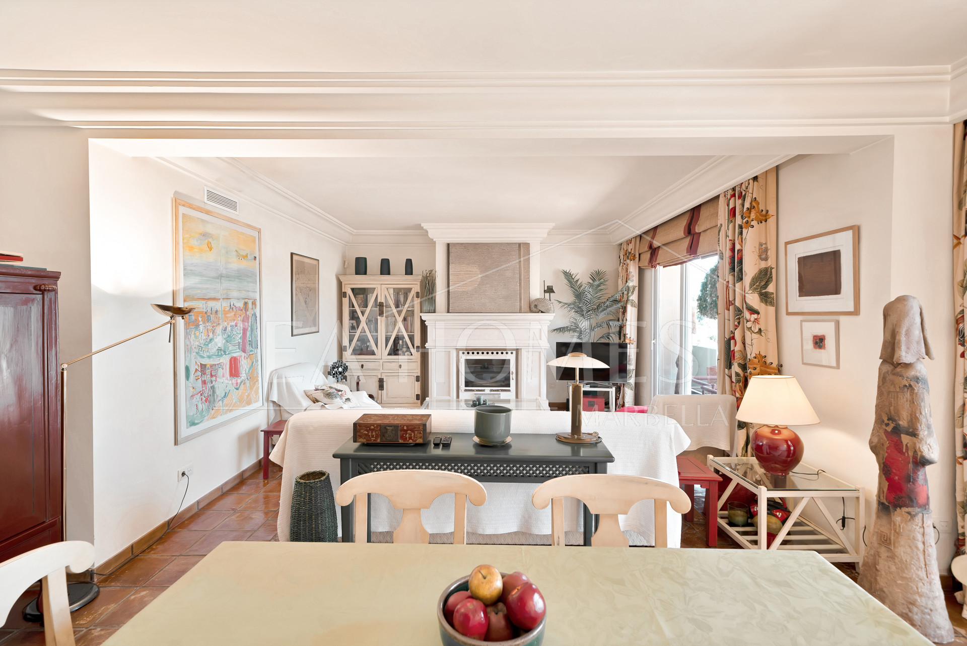 Luxury Penthouse with Panoramic Golf and sea Views in Las Alamandas