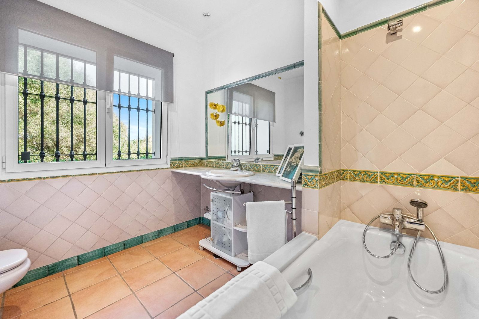 Authentic Andalusian 6-Bedroom Villa with Pool and Golf Views in Sotogrande