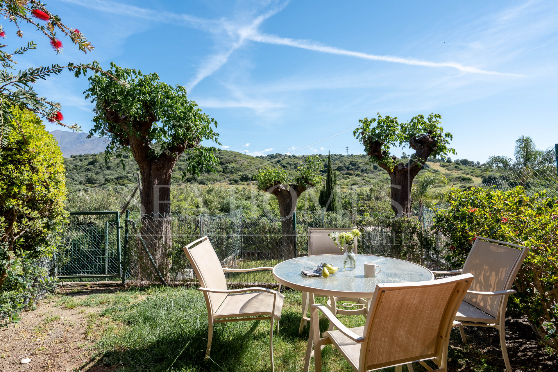 Elegant Coastal Living in Estepona – Corner Garden Apartment with Style & Serenity in Costa Galera