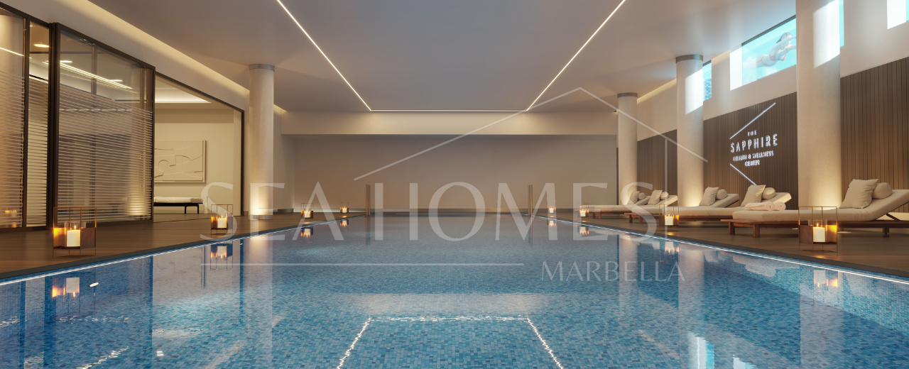 3 bedroom front line beach apartment with sea views for sale in The Sapphire, Estepona