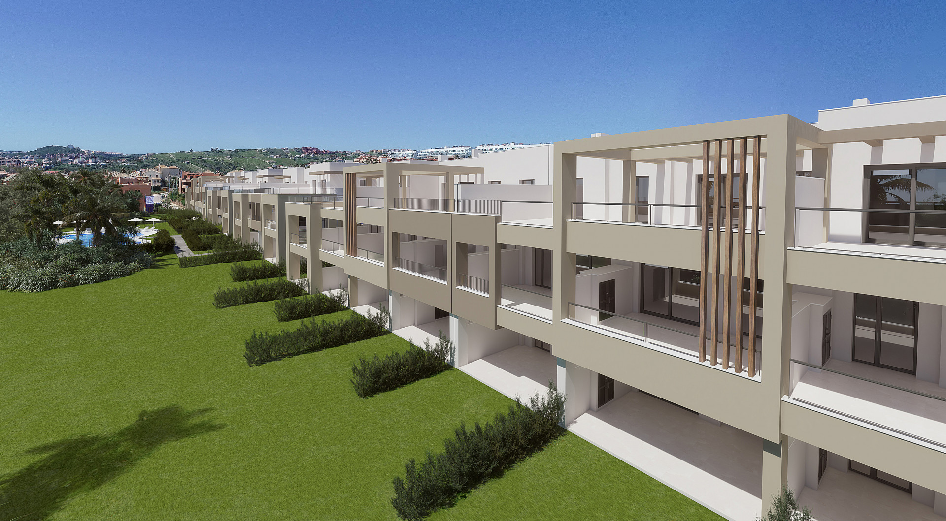 Solemar, contemporary apartments with amazing seaviews in Casares Beach.