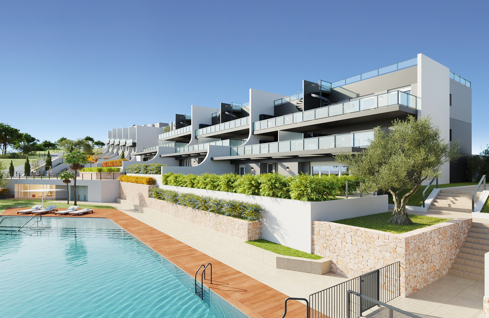 Breeze, modern apartments and townhouses on the sunny Costa Blanca.