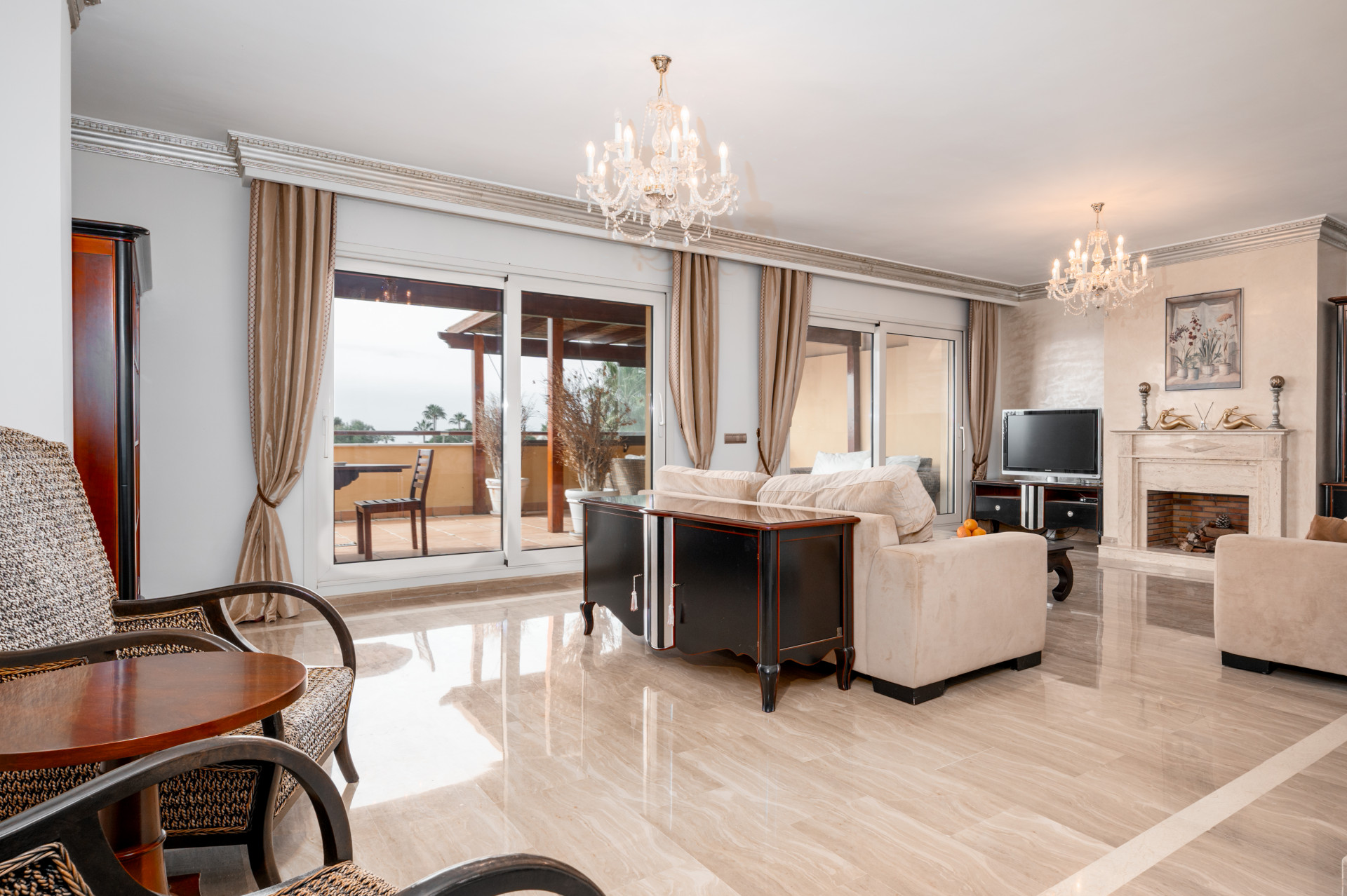 Ático en venta en Marbella Golden Mile, Costa del Sol