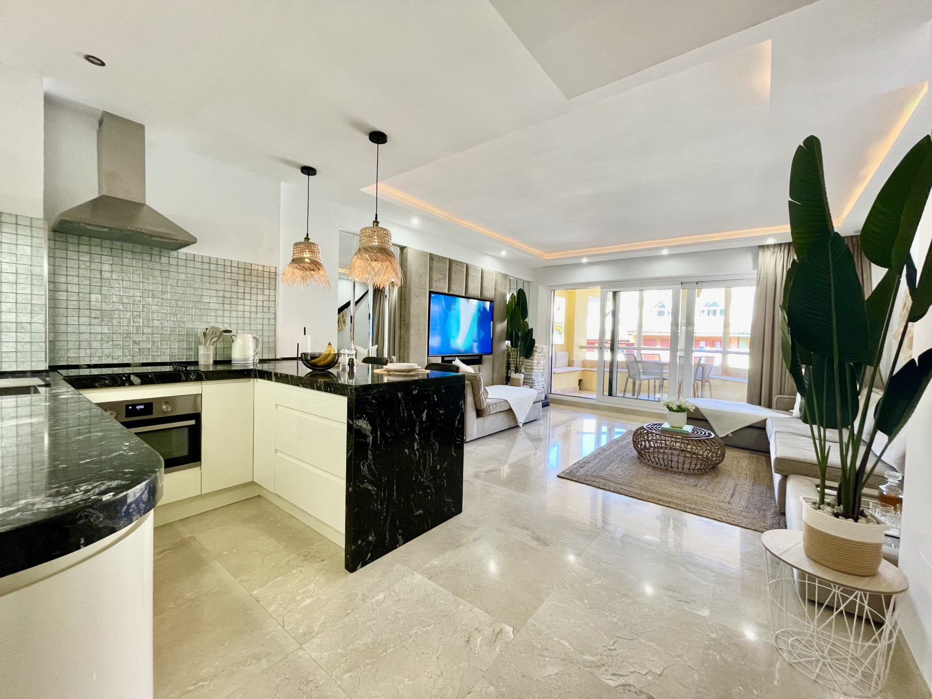 Interiores Apartamento en alquiler vacacional en Sotogrande Puerto Deportivo