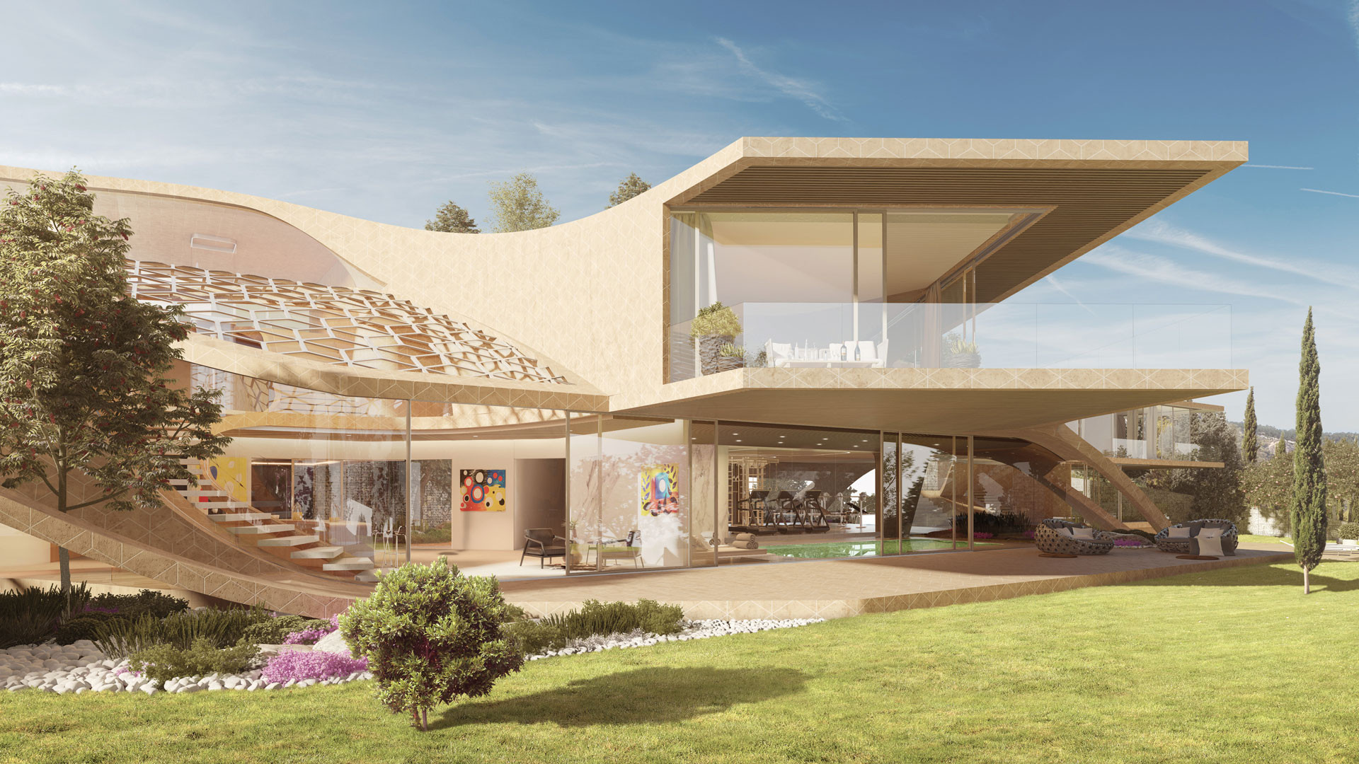 Exterior Villa en venta en La Reserva