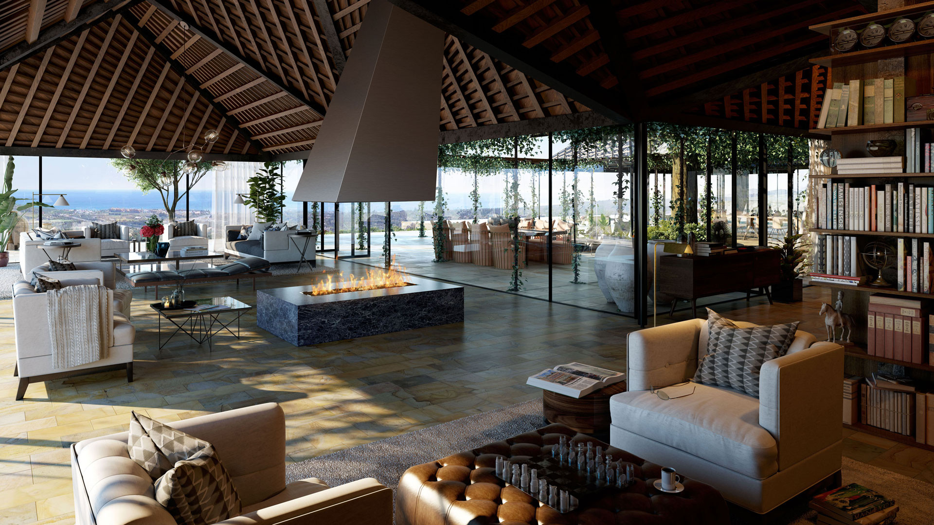 Interiores Villa en venta en La Reserva