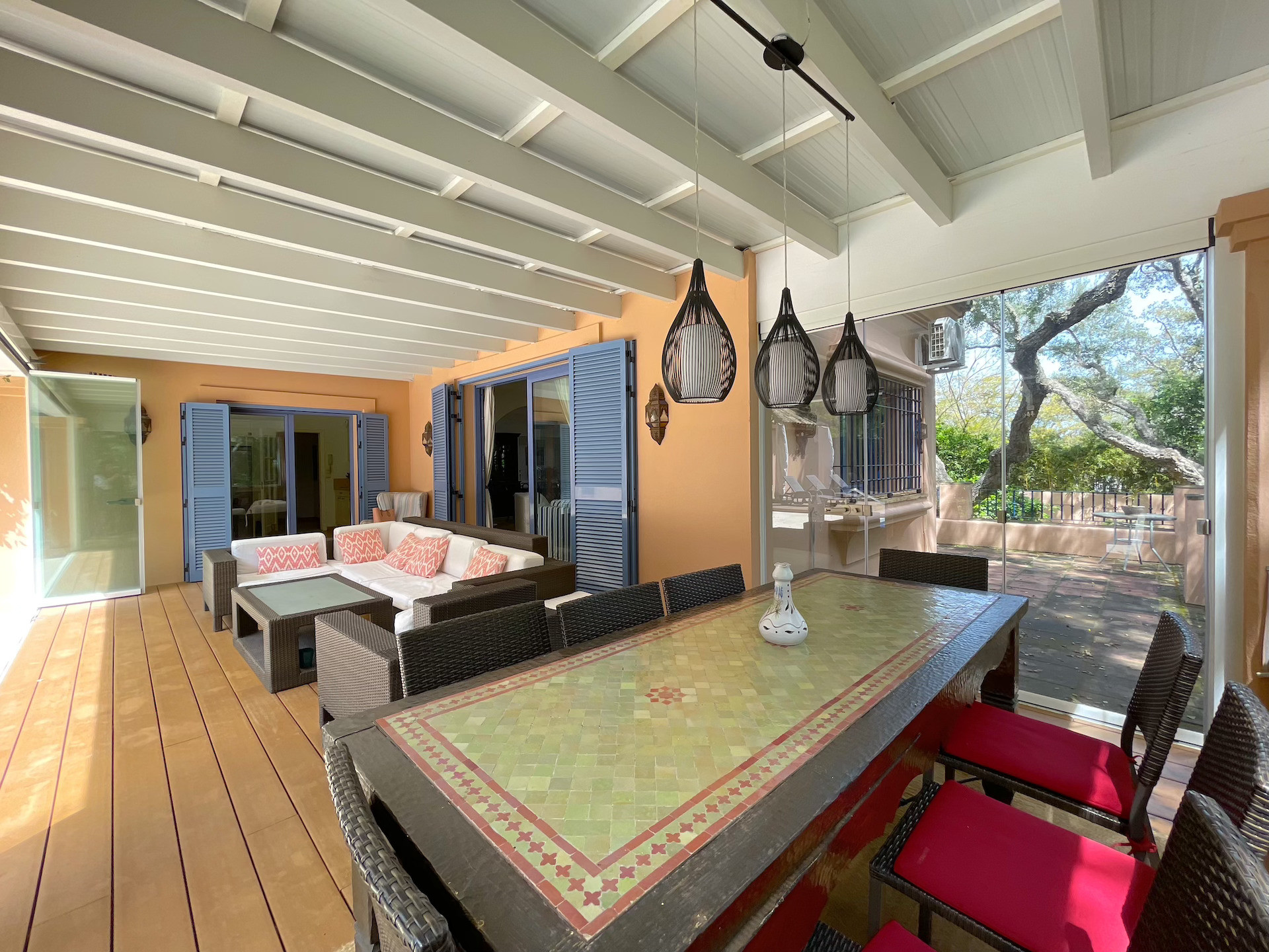 Exterior Villa en alquiler vacacional en Sotogrande Costa