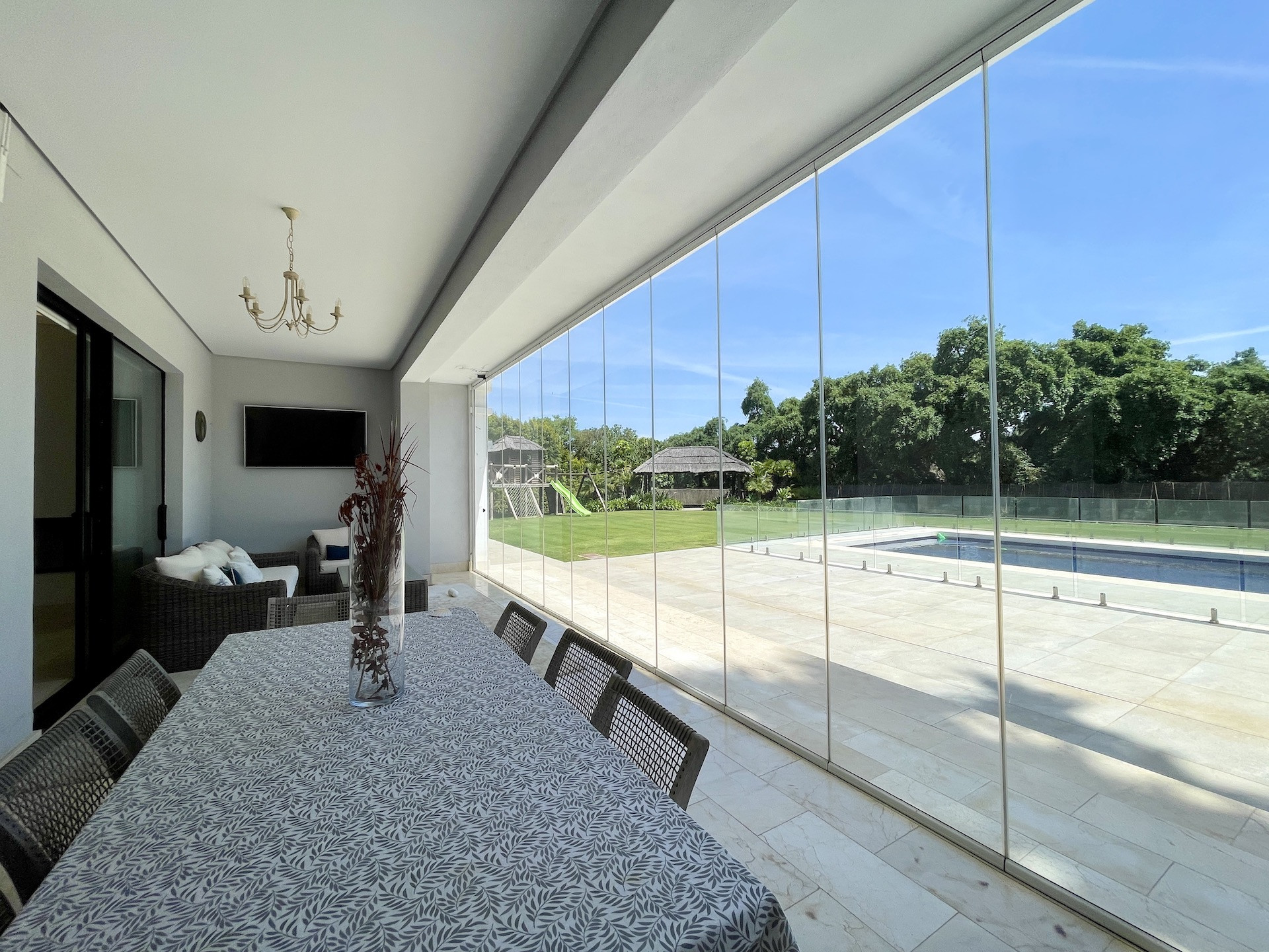 Interiores Villa en alquiler vacacional en Sotogrande Costa