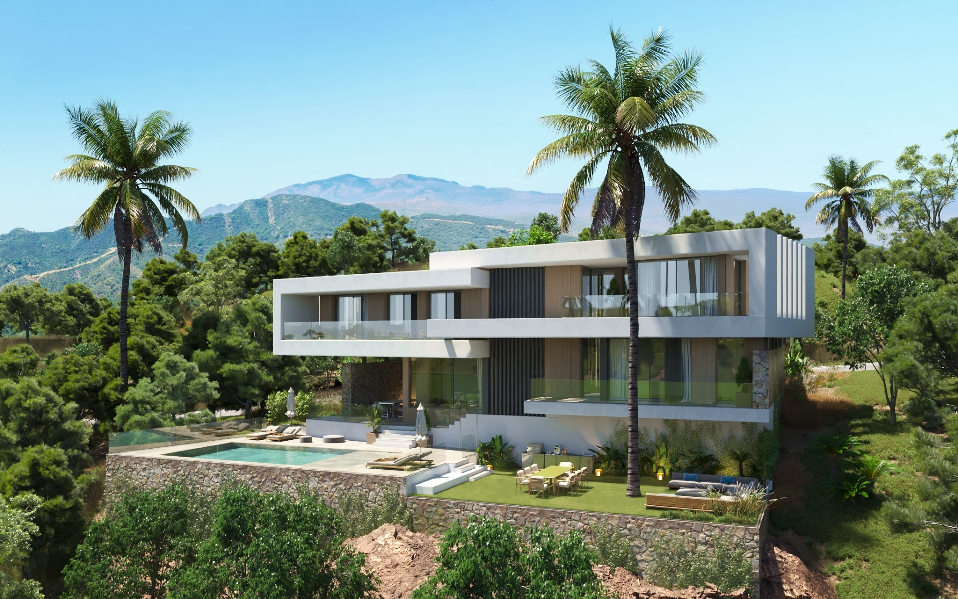 Exterior Villa en venta en La Reserva