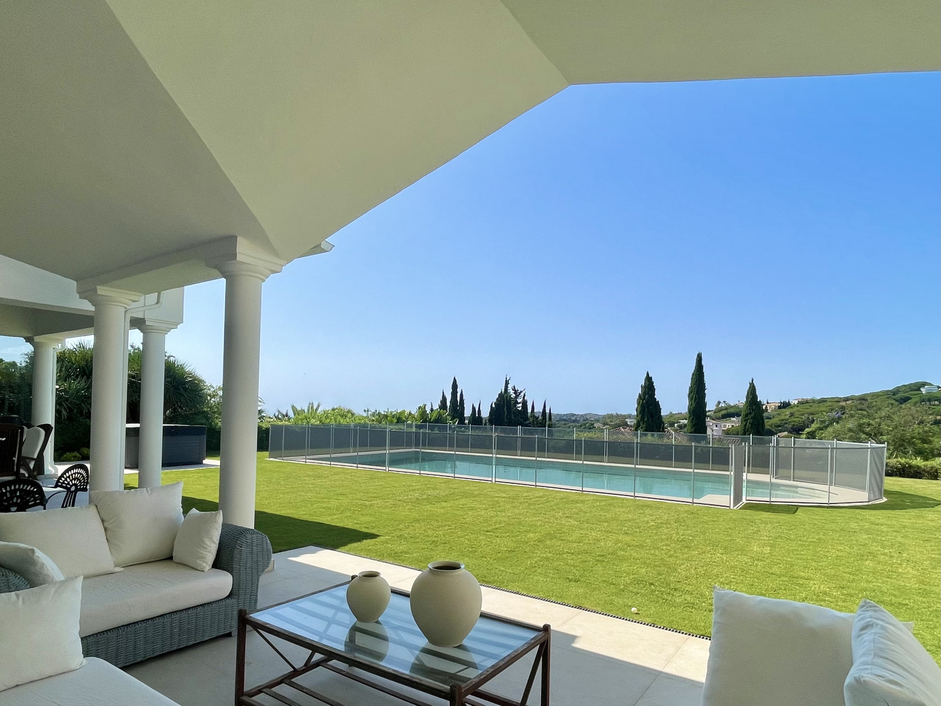 Imagenes exteriores de Villa en alquiler vacacional en Sotogrande Alto